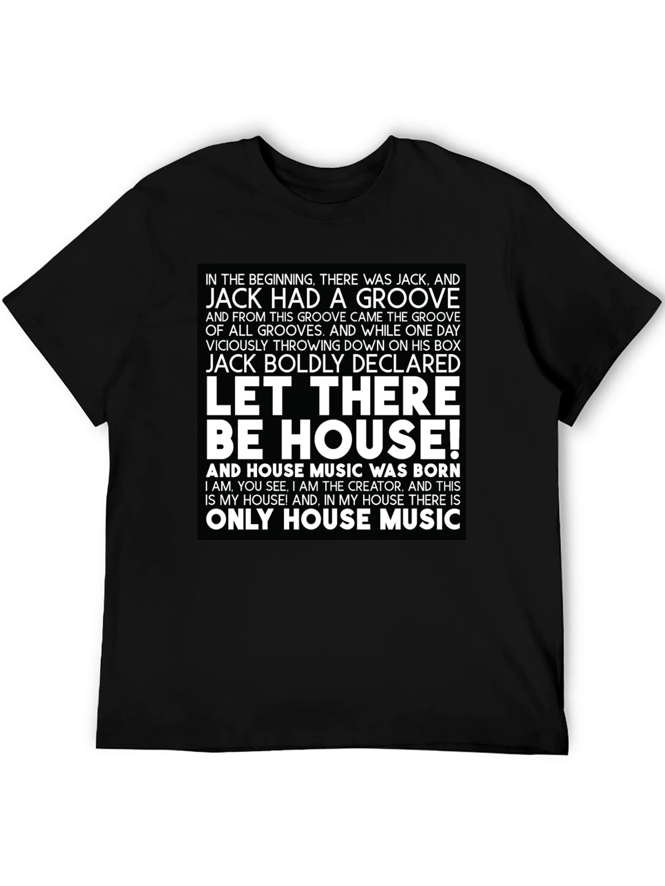 House Music Graphic Tee