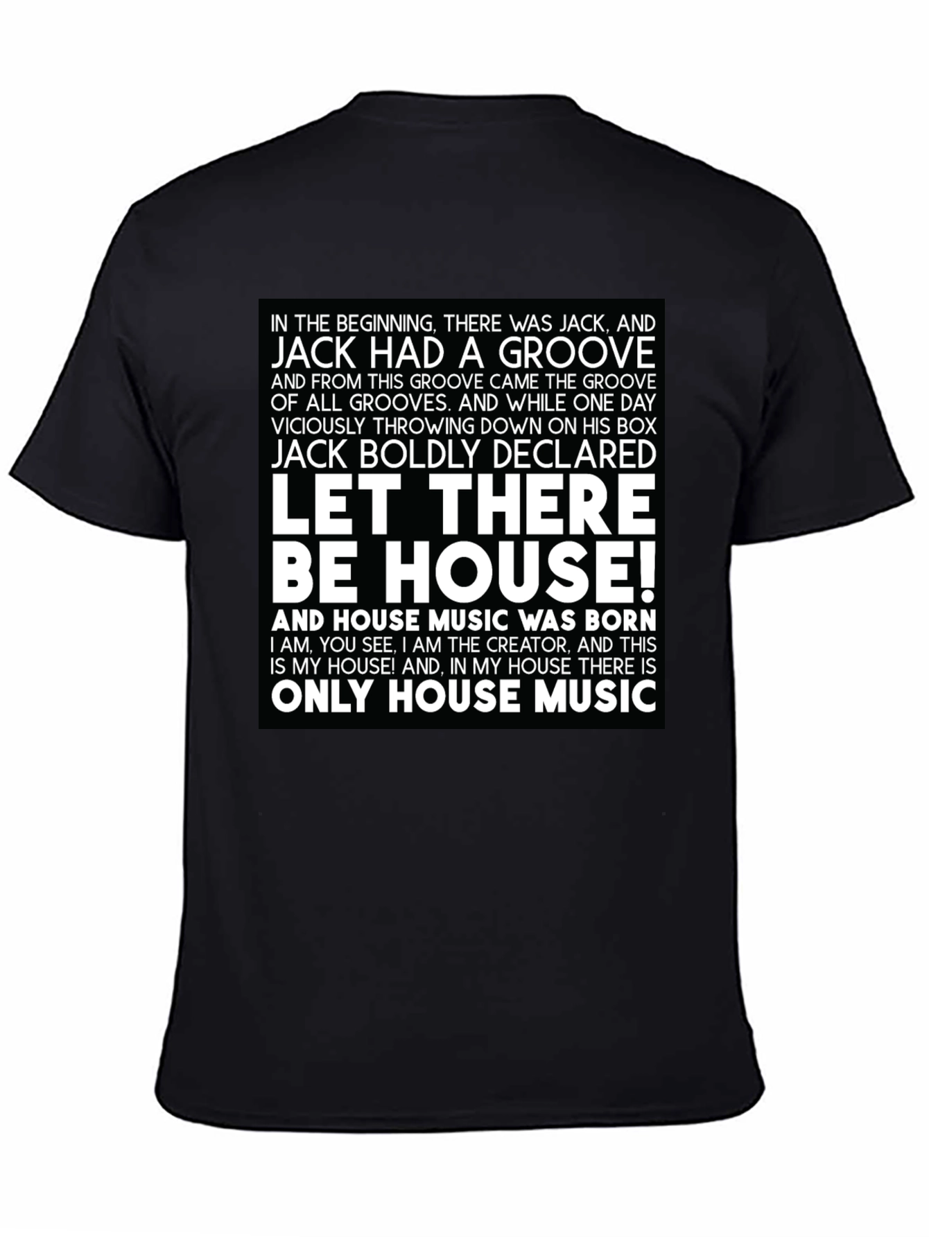 House Music Graphic Tee