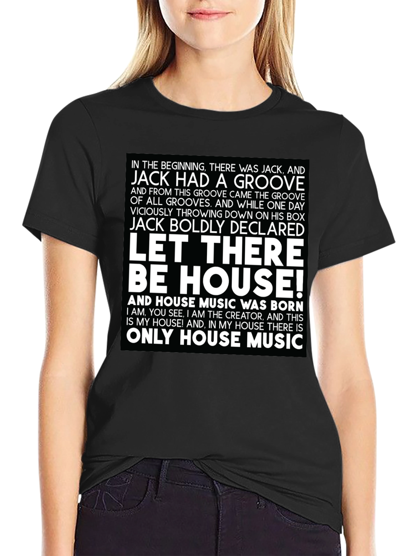 House Music Graphic Tee