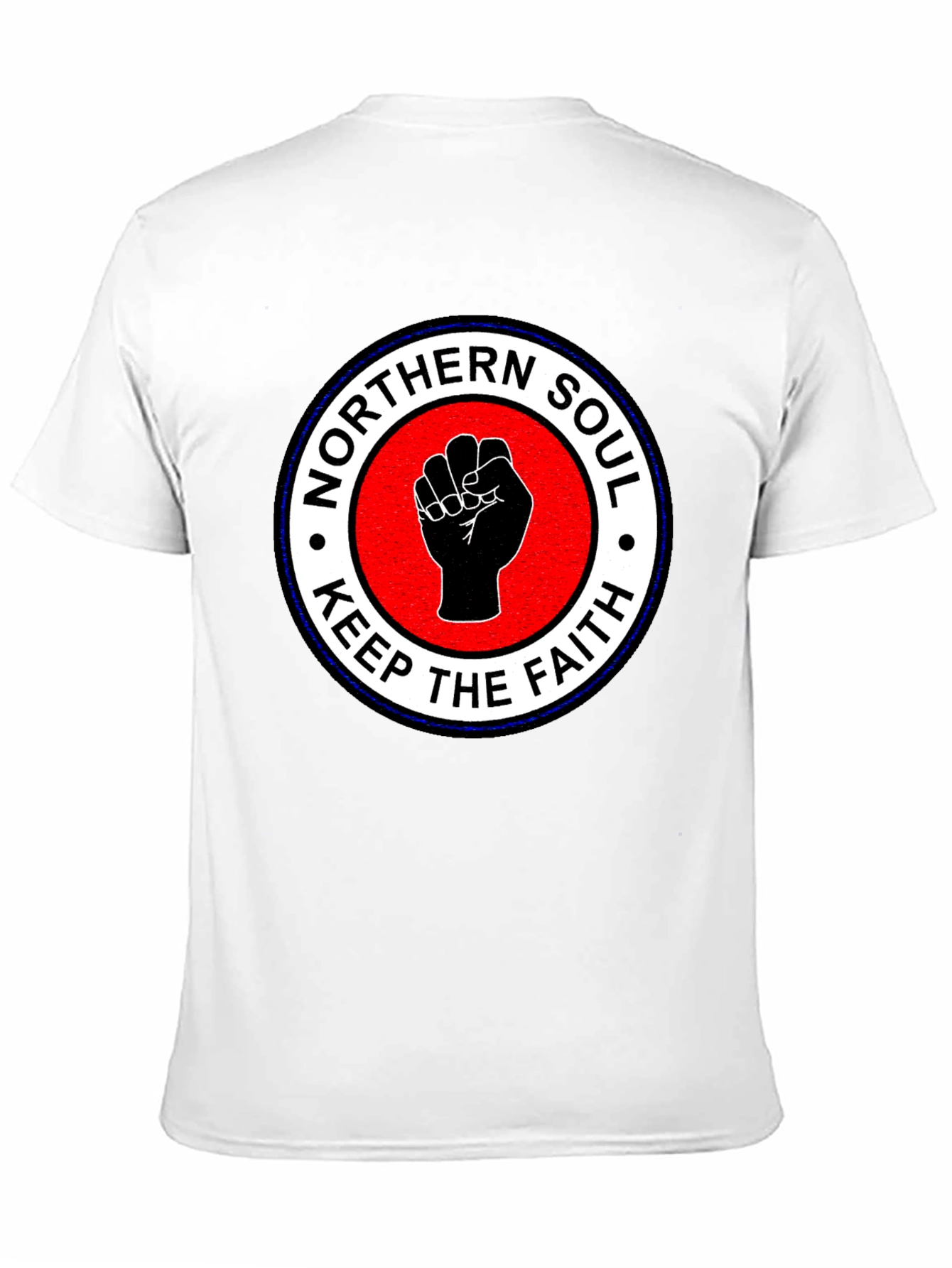 Northern Soul Keep The Faith Fist Graphic T-Shirt