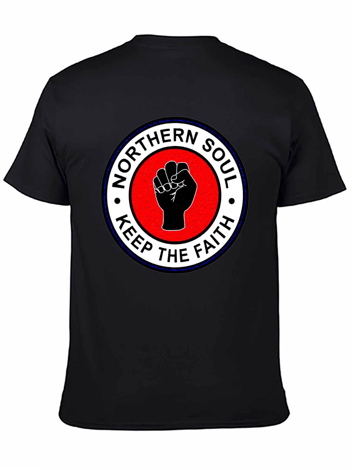 Northern Soul Keep The Faith Fist Graphic T-Shirt