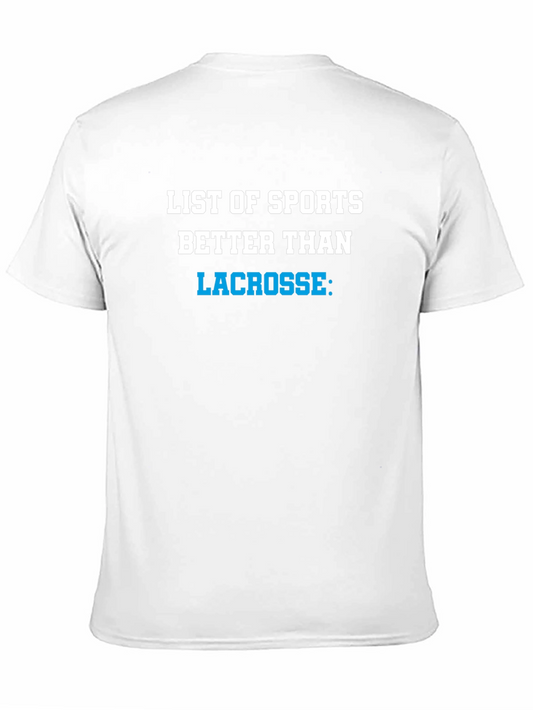 Funny Lacrosse Haters Graphic Tee
