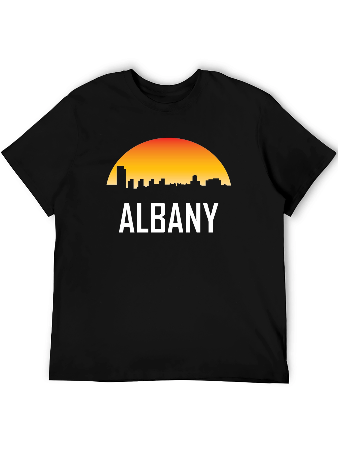 Albany Skyline Sunset T-Shirt