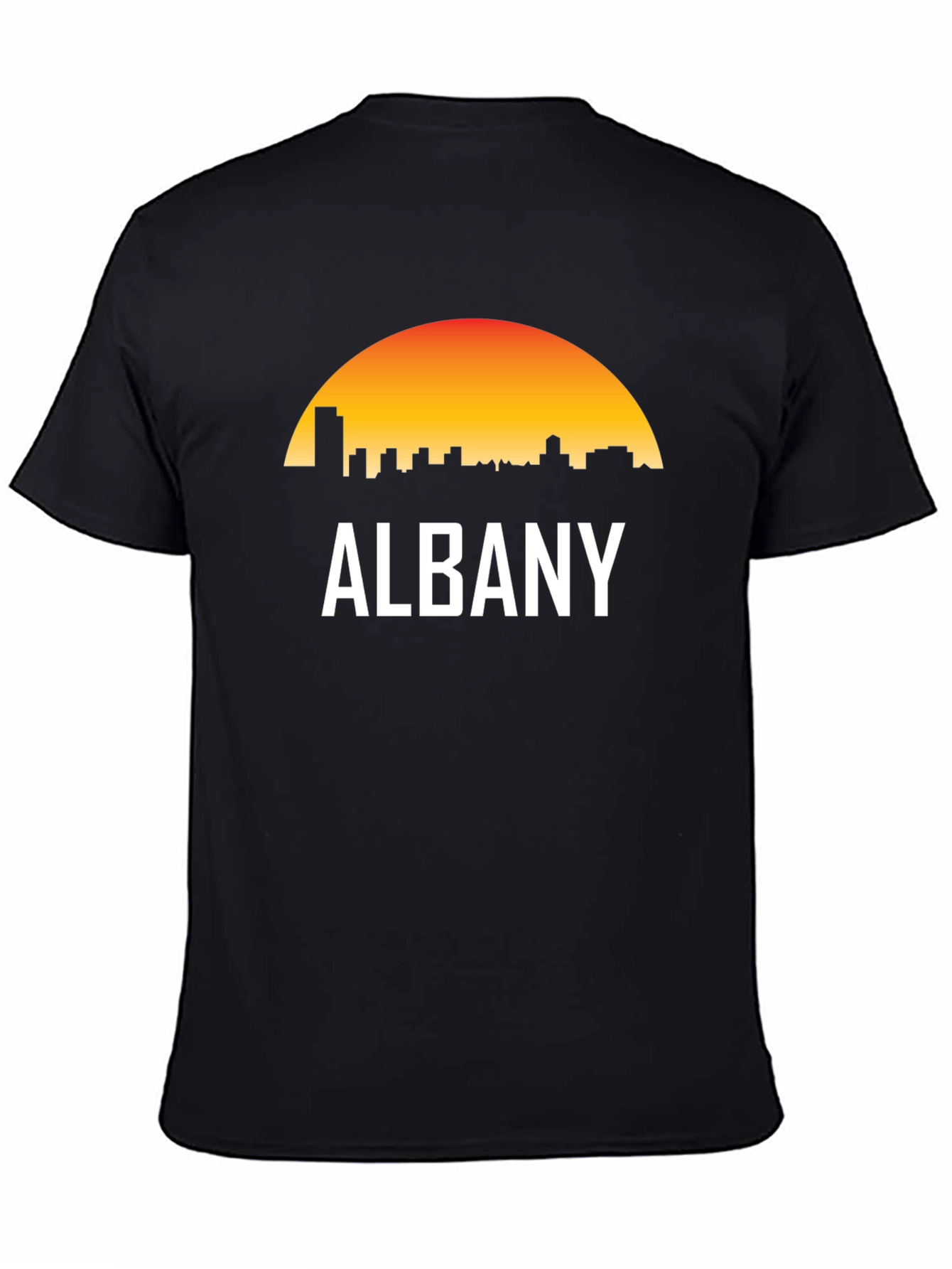 Albany Skyline Sunset T-Shirt