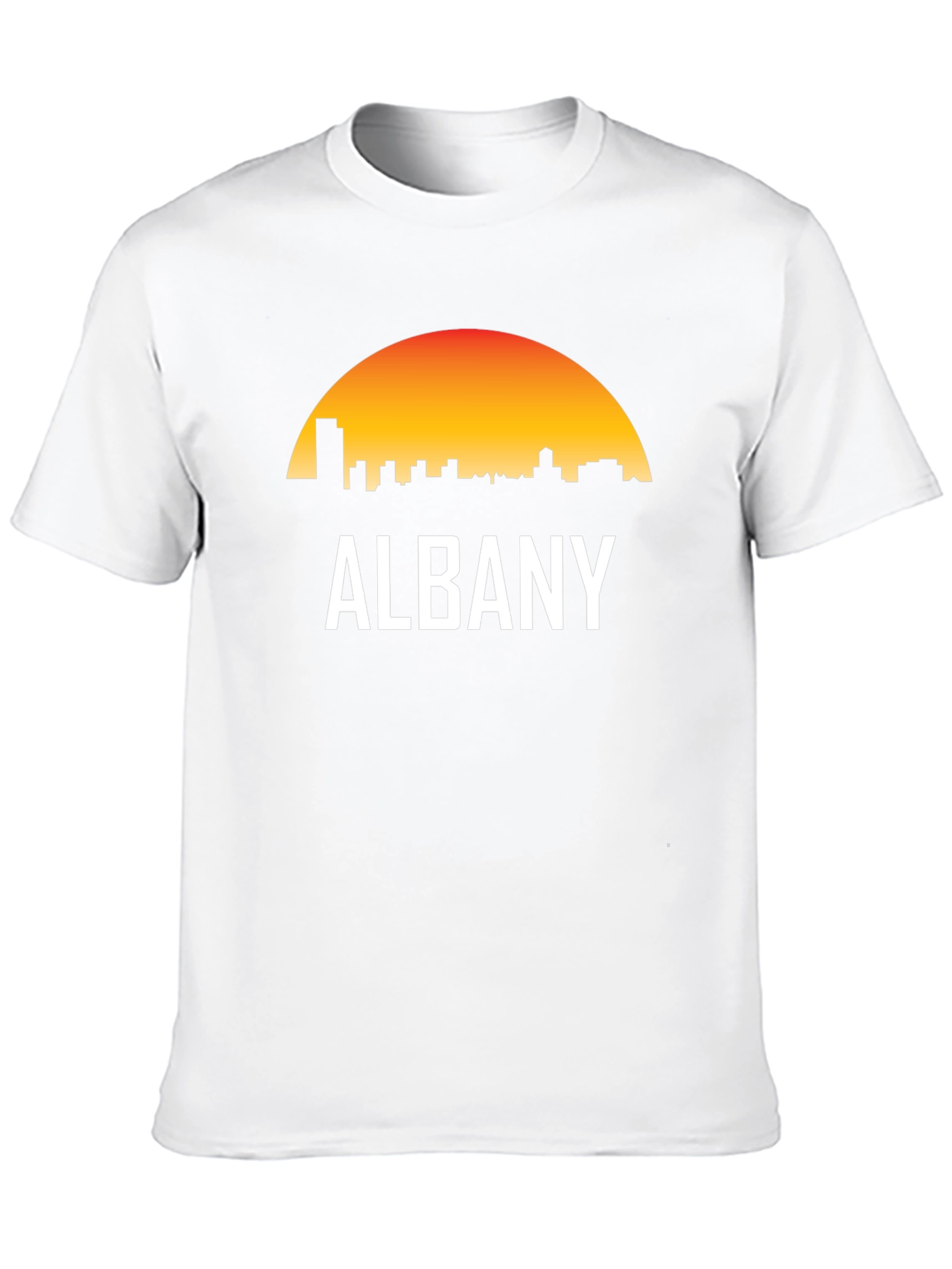 Albany Skyline Sunset T-Shirt