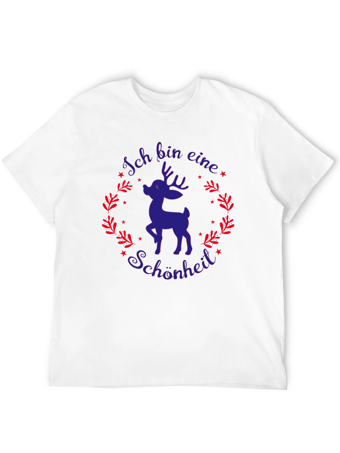 Ich Bin Eine Schönheit Deer Graphic Tee