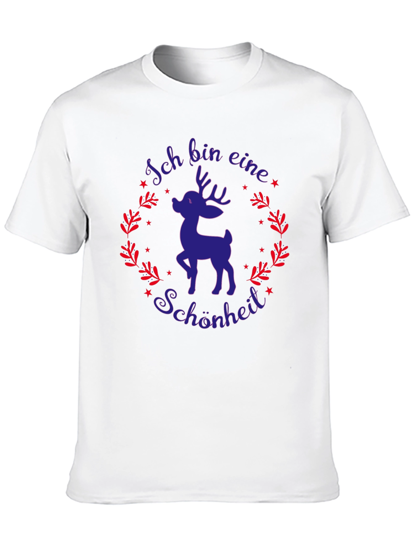 Ich Bin Eine Schönheit Deer Graphic Tee