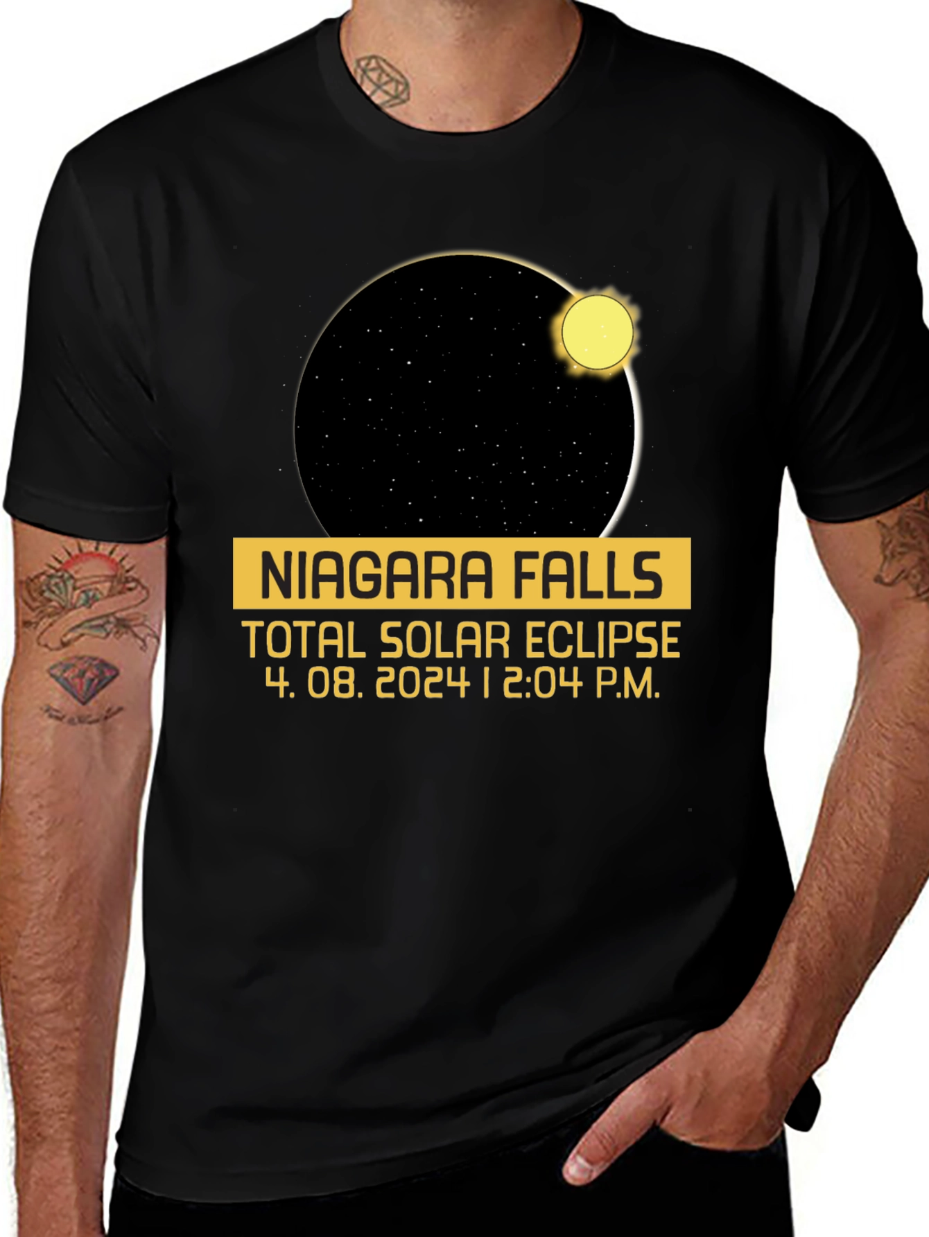 Niagara Falls Total Solar Eclipse 2024 T-Shirt