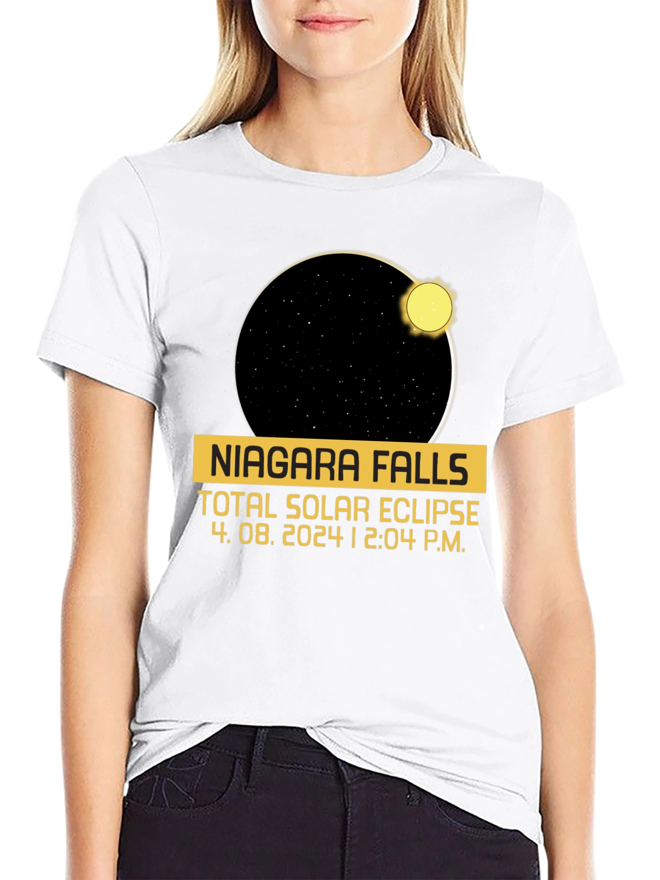 Niagara Falls Total Solar Eclipse 2024 T-Shirt