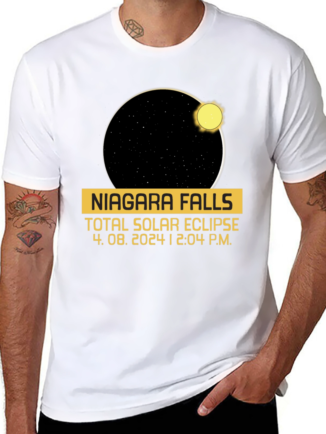 Niagara Falls Total Solar Eclipse 2024 T-Shirt