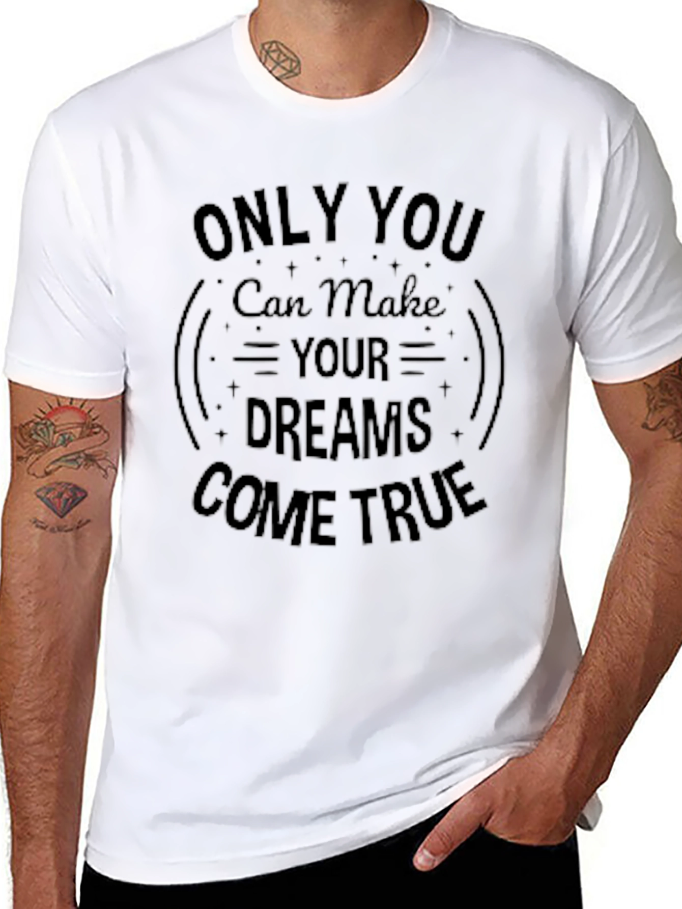 Inspirational Mens T-Shirt - Only You