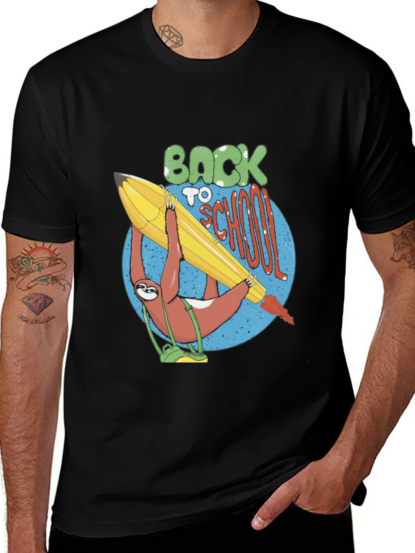 Back to School Sloth T-Shirt
