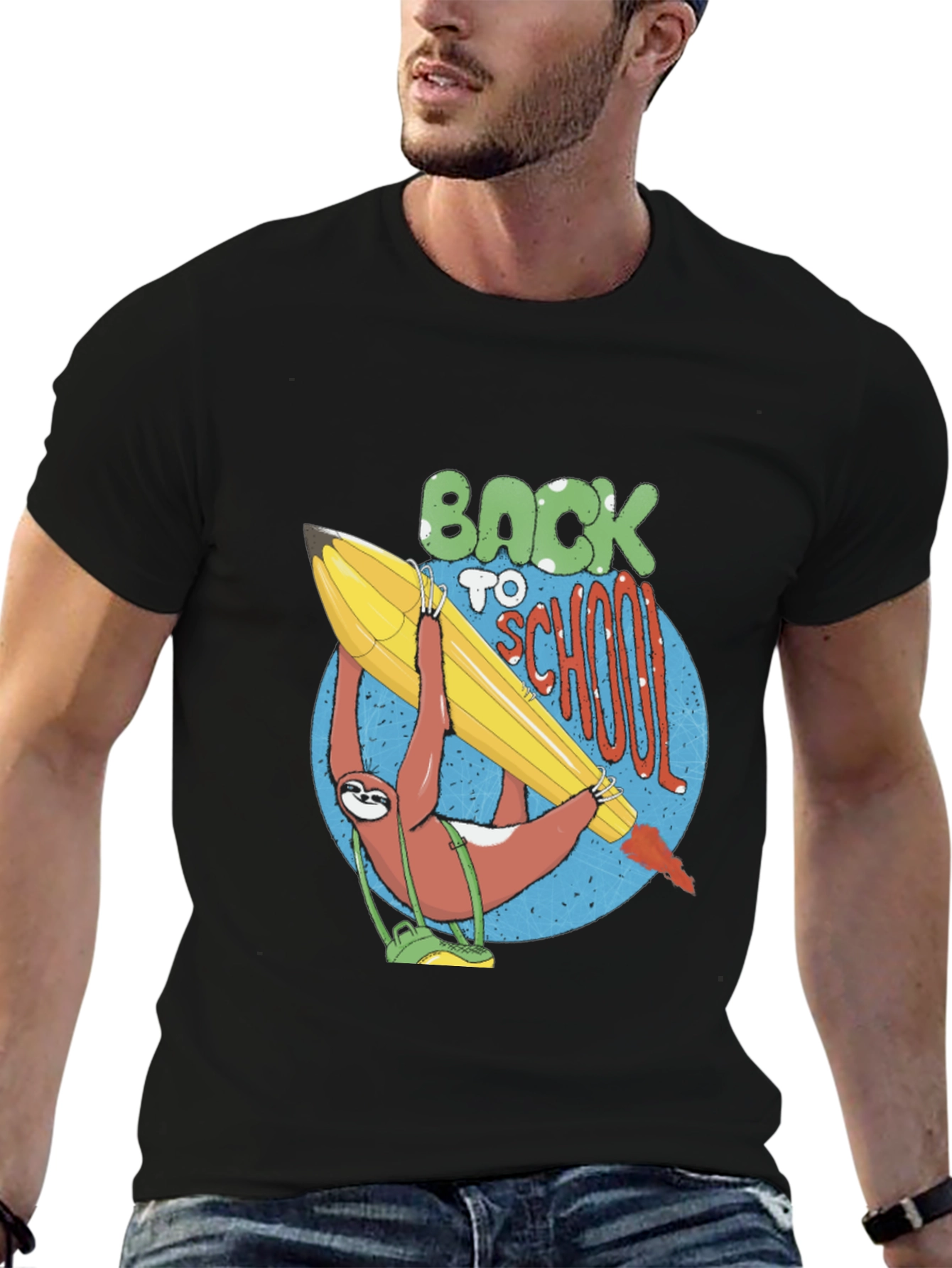 Back to School Sloth T-Shirt