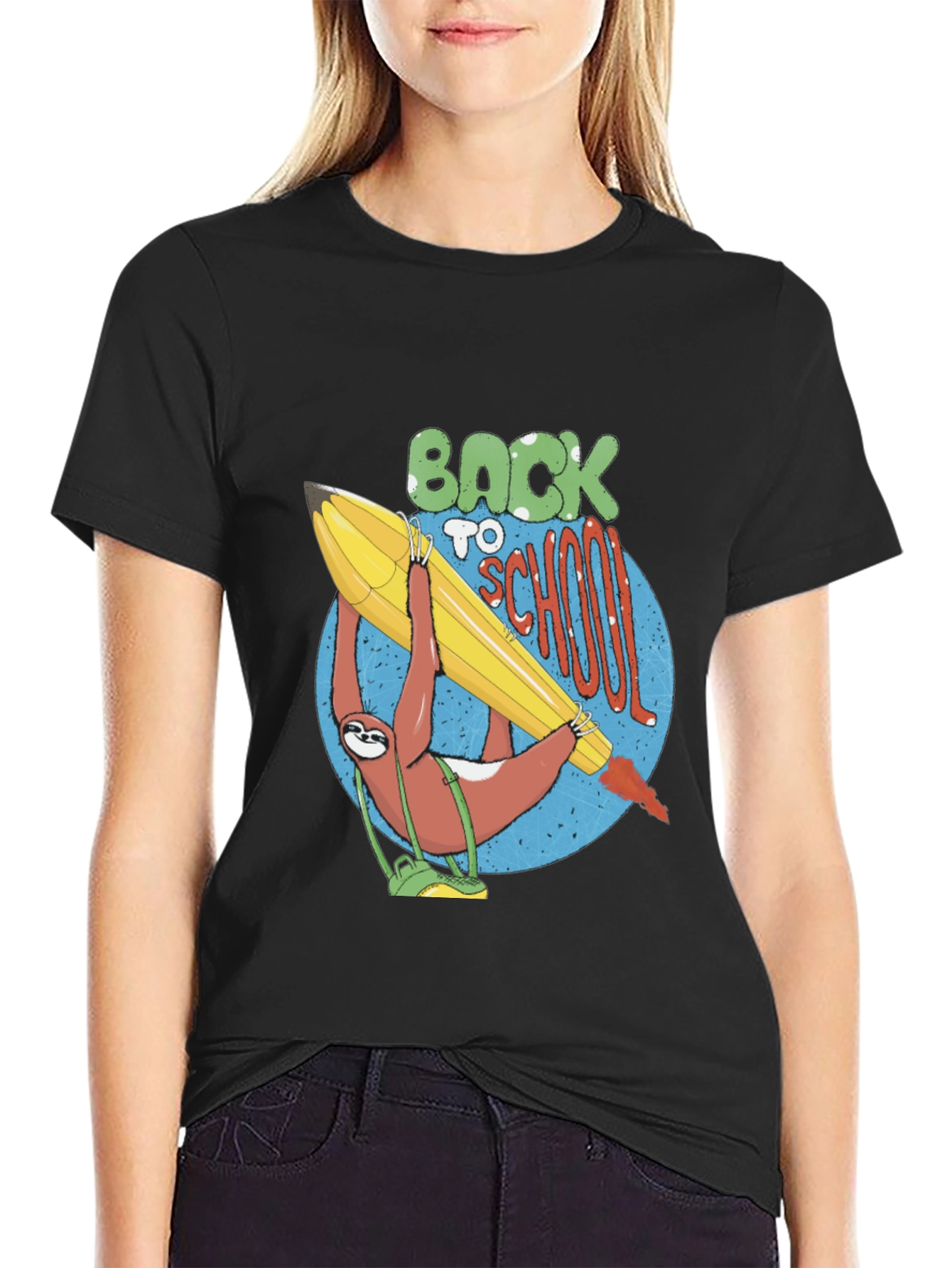 Back to School Sloth T-Shirt