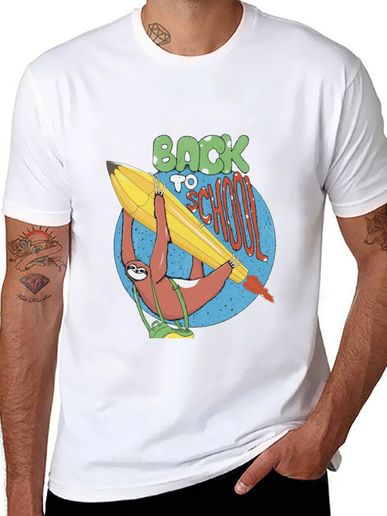 Back to School Sloth T-Shirt
