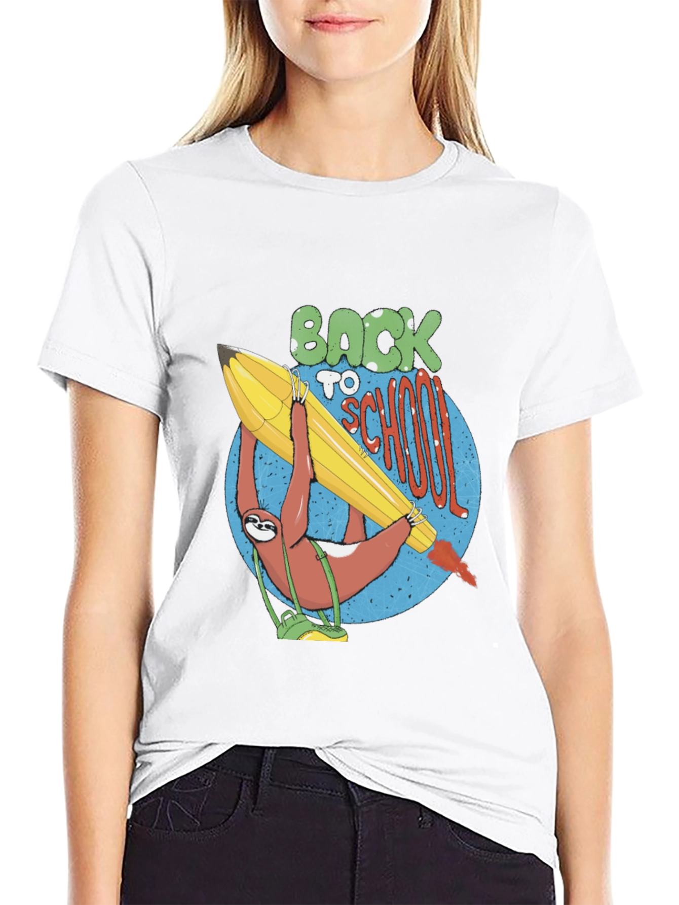 Back to School Sloth T-Shirt