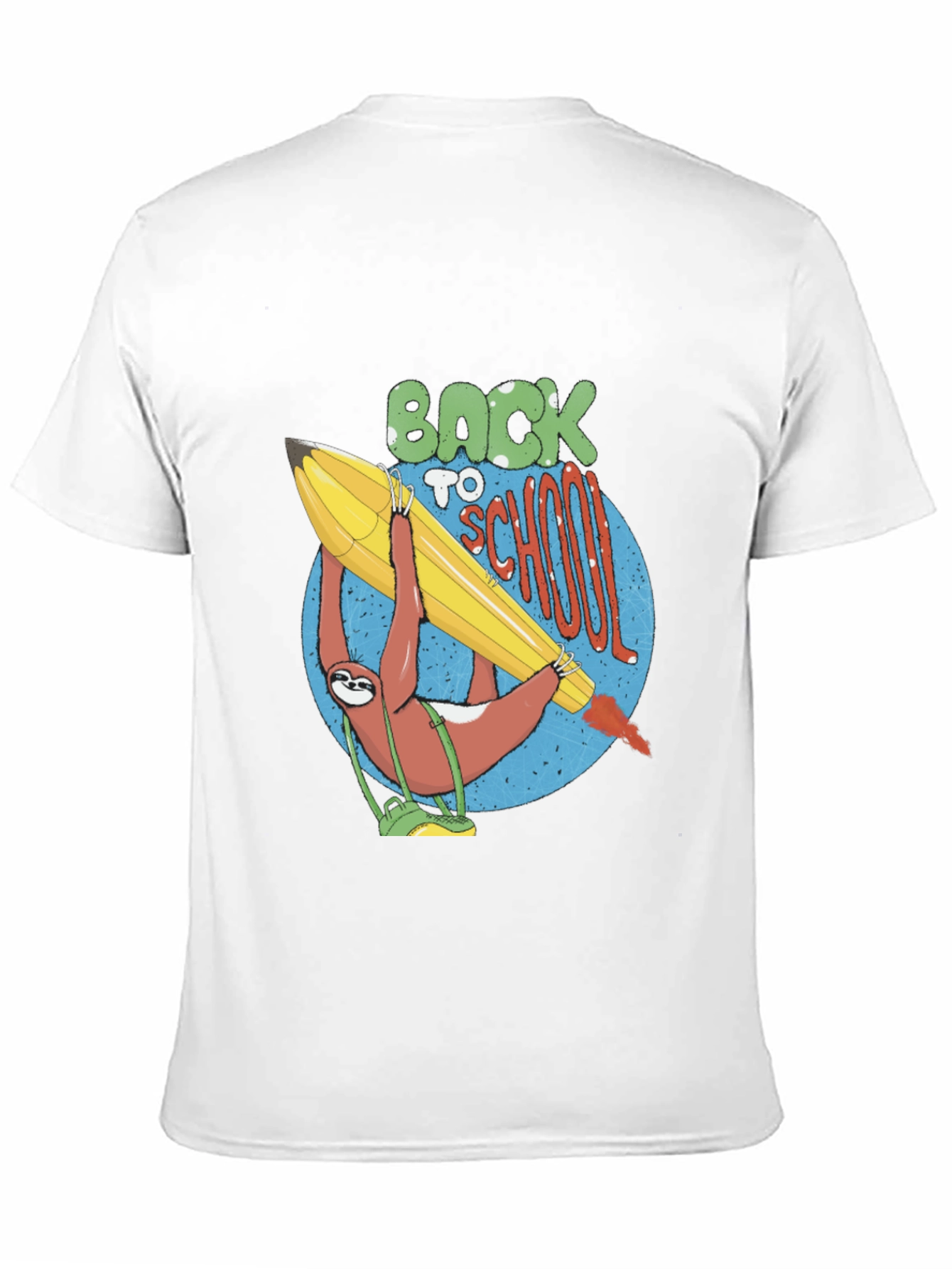 Back to School Sloth T-Shirt