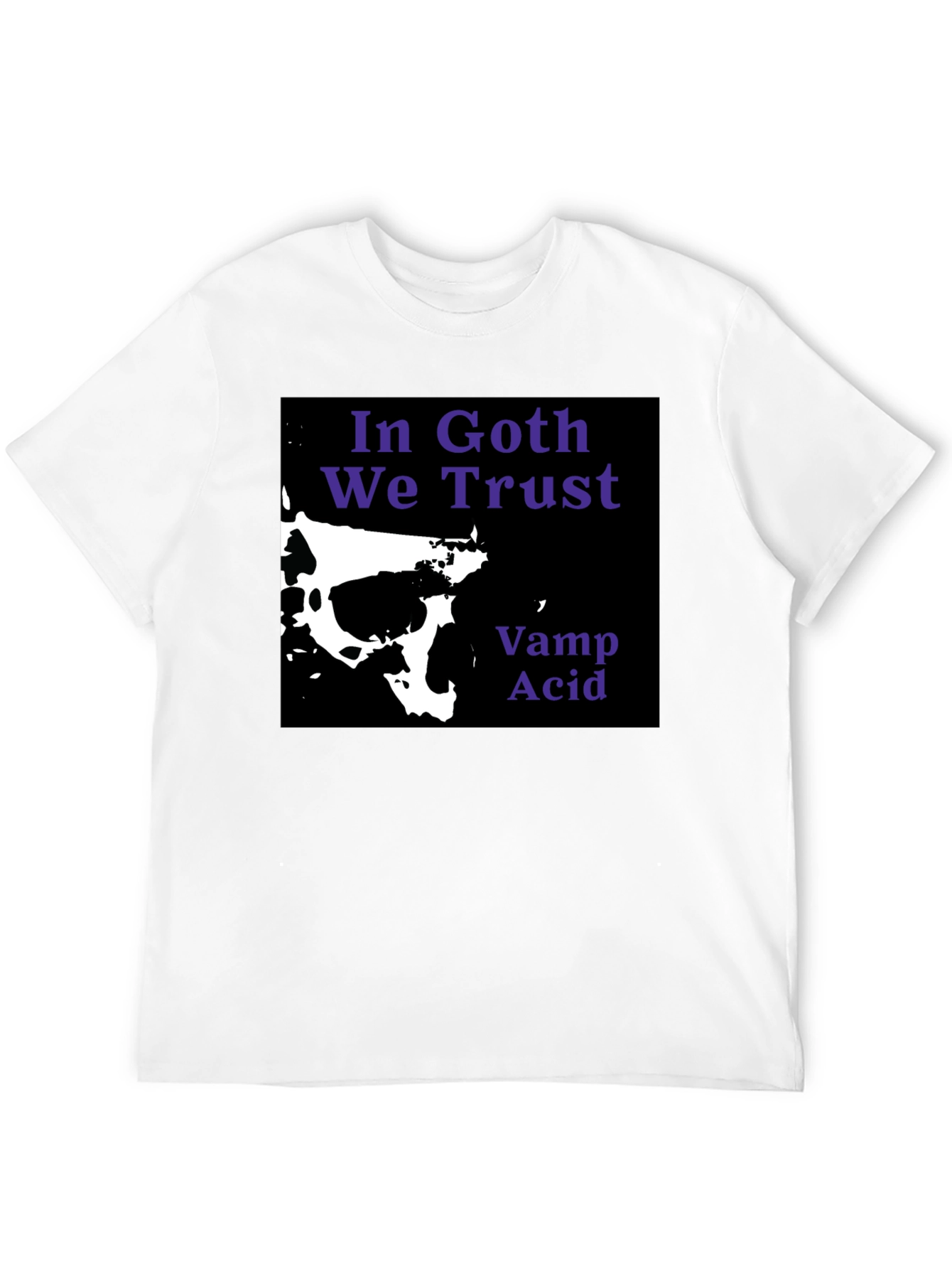 In Goth We Trust Black T-Shirt