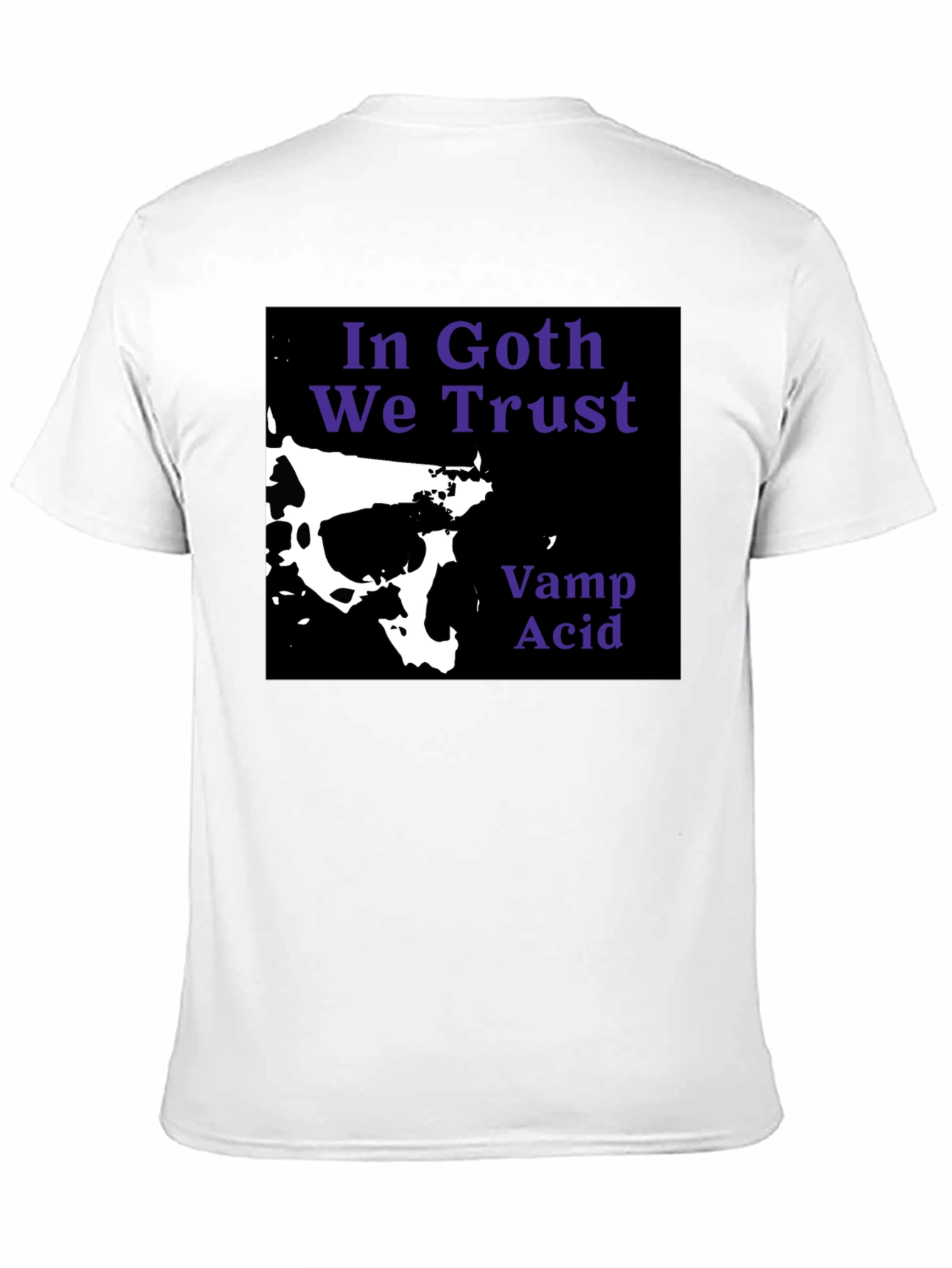 In Goth We Trust Black T-Shirt