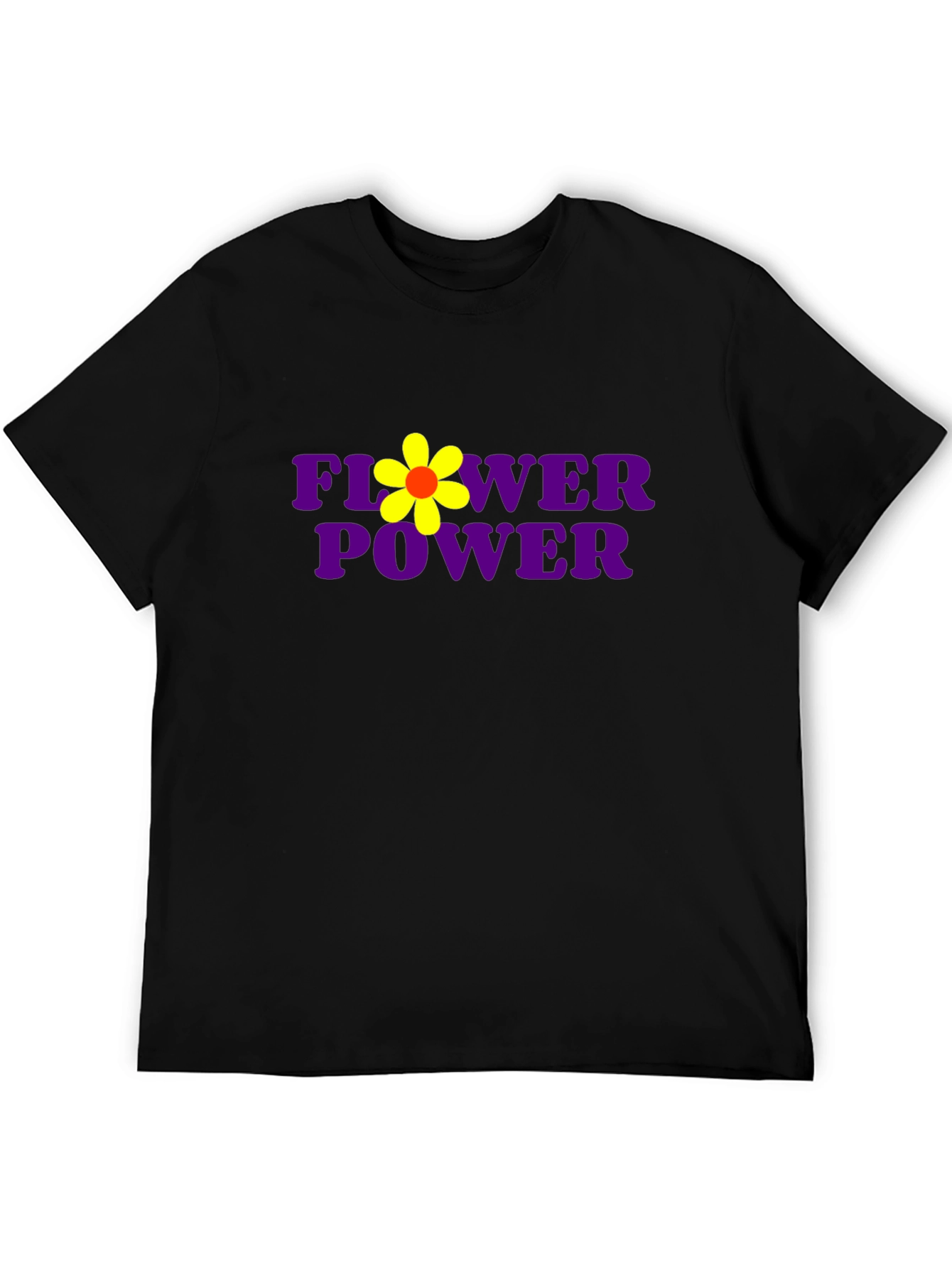 Flower Power Tee - Retro Graphic T-Shirt