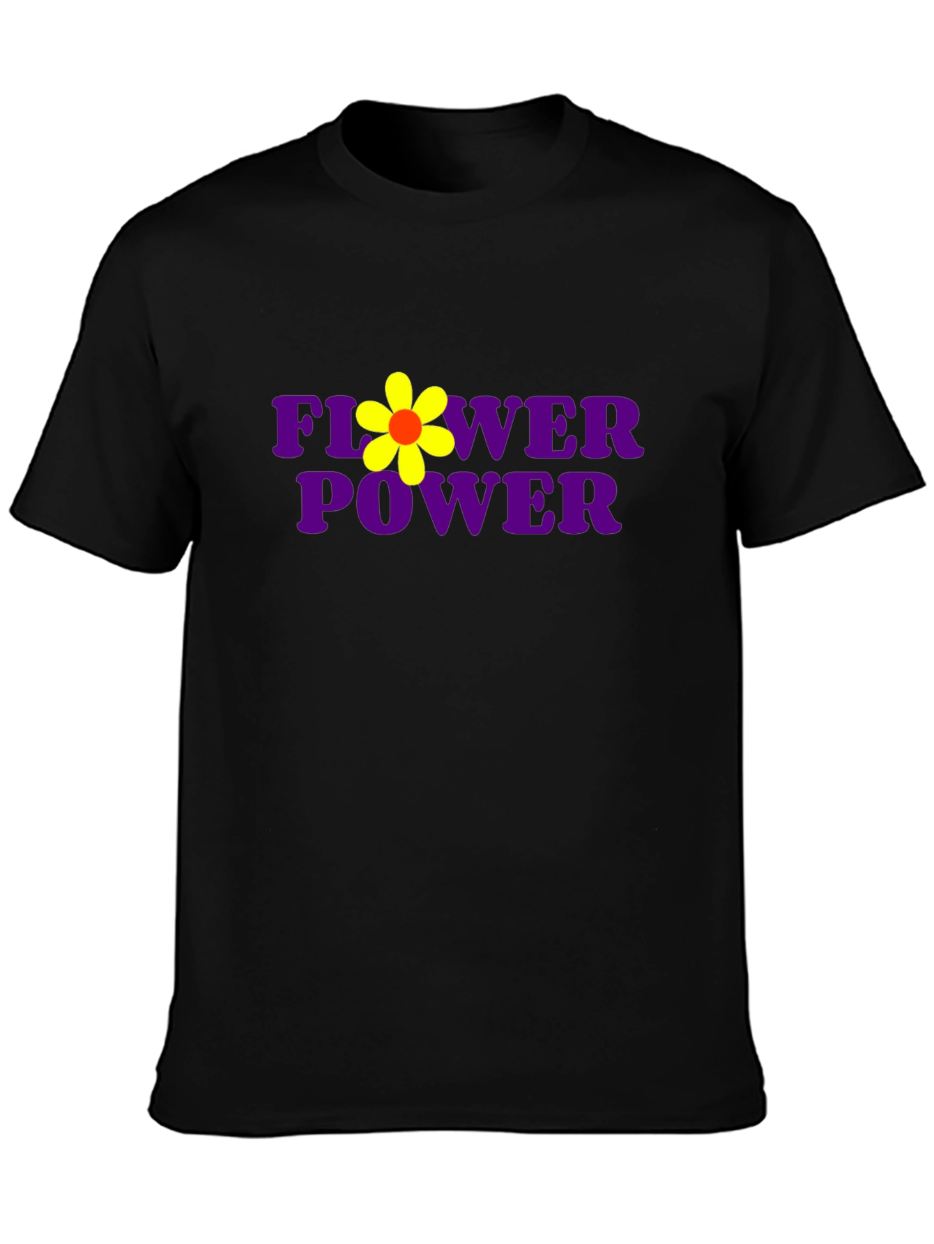 Flower Power Tee - Retro Graphic T-Shirt