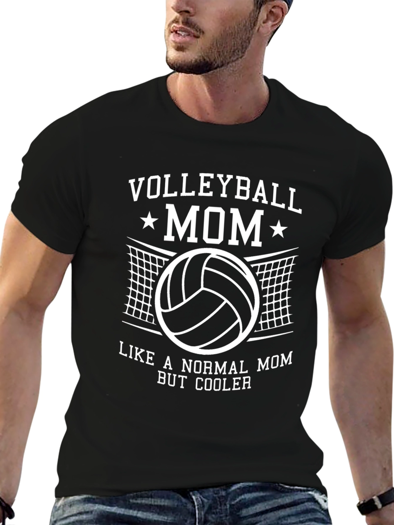 Volleyball Mom T-Shirt - Cool Graphic Tee