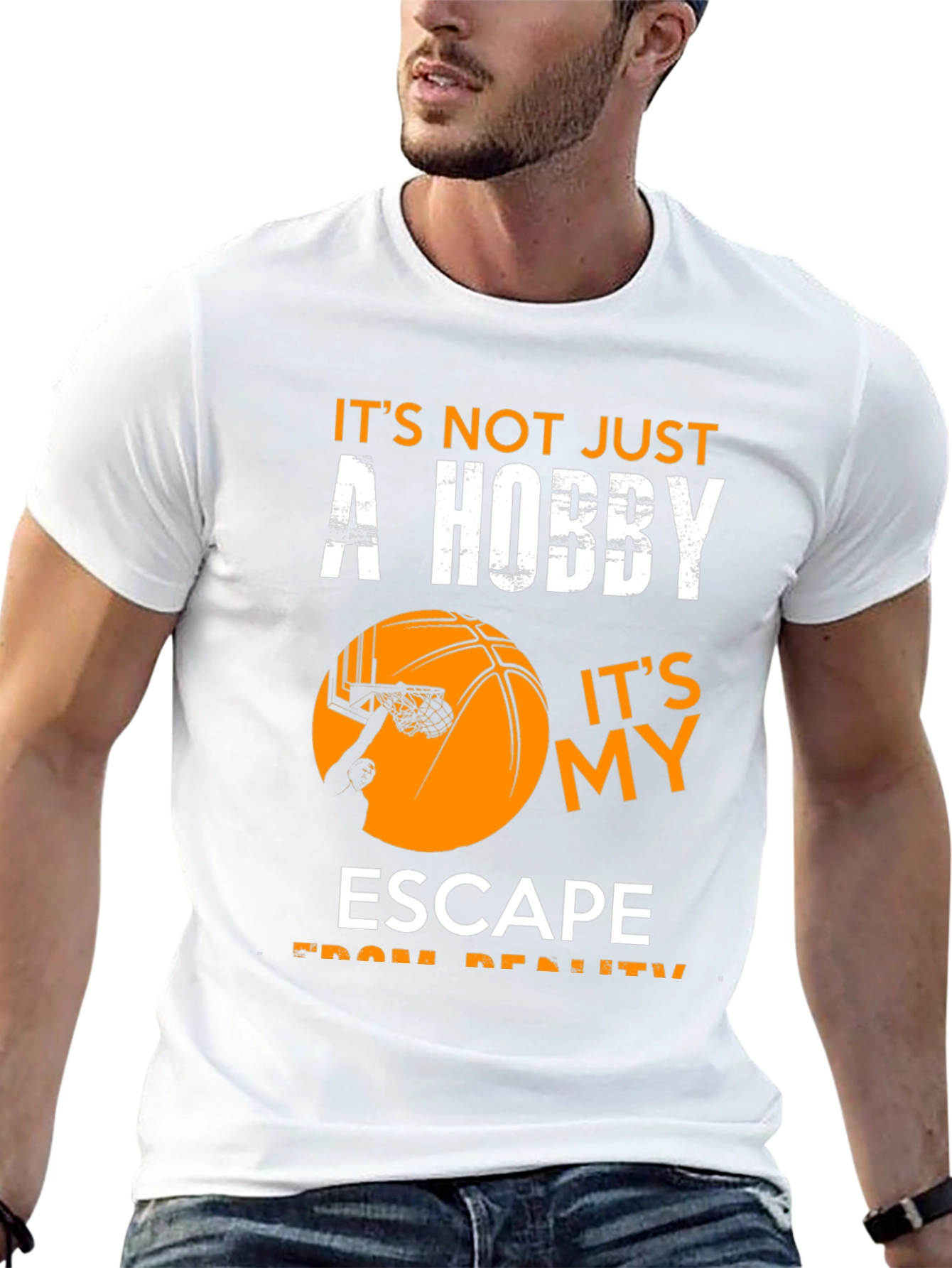 Basketball Escape Hobby Tee - Black