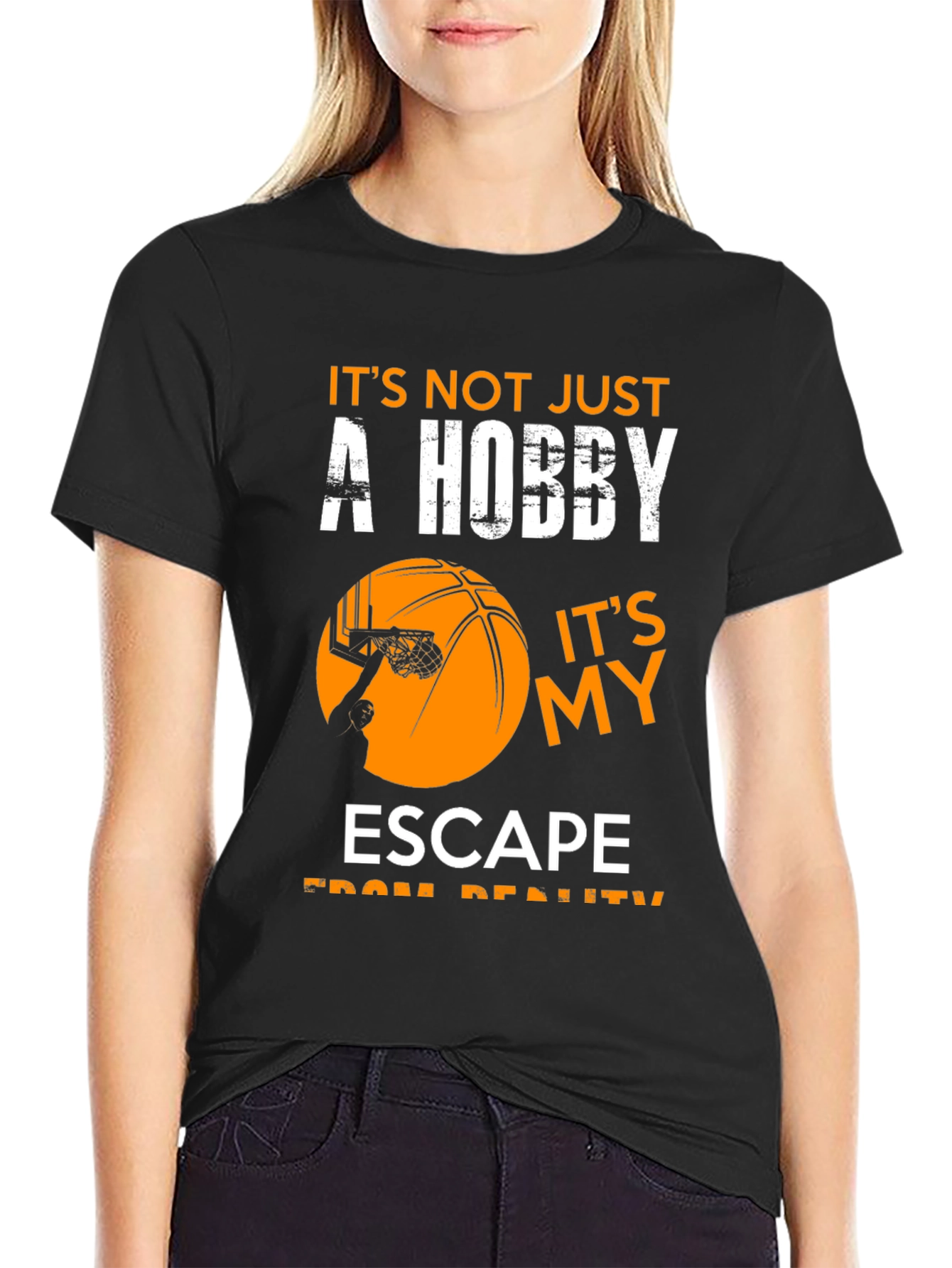 Basketball Escape Hobby Tee - Black