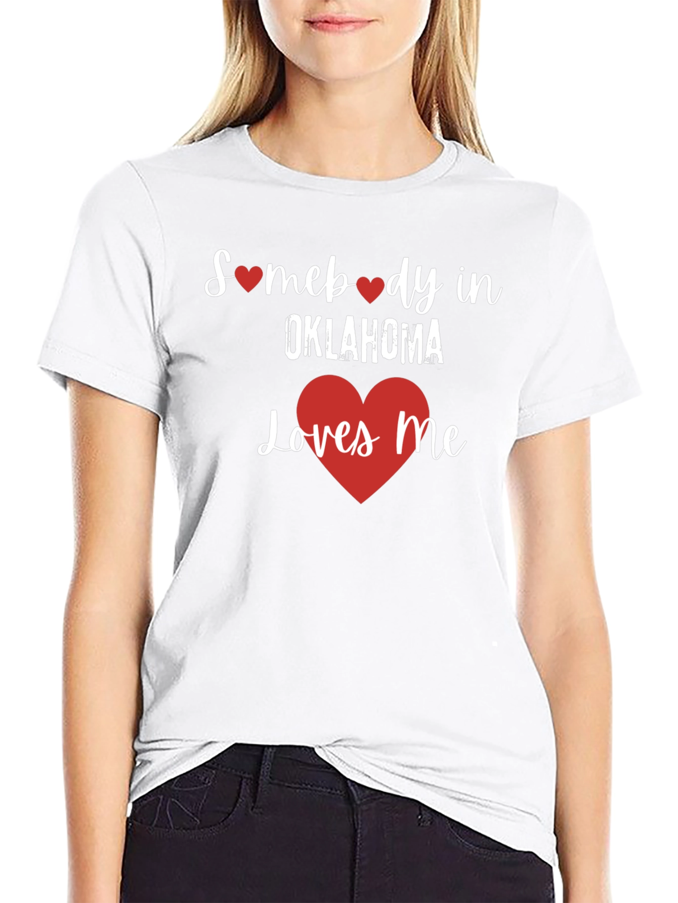 Oklahoma Loves Me Graphic T-Shirt
