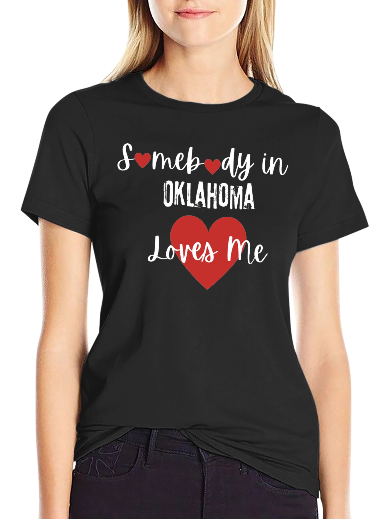 Oklahoma Loves Me Graphic T-Shirt