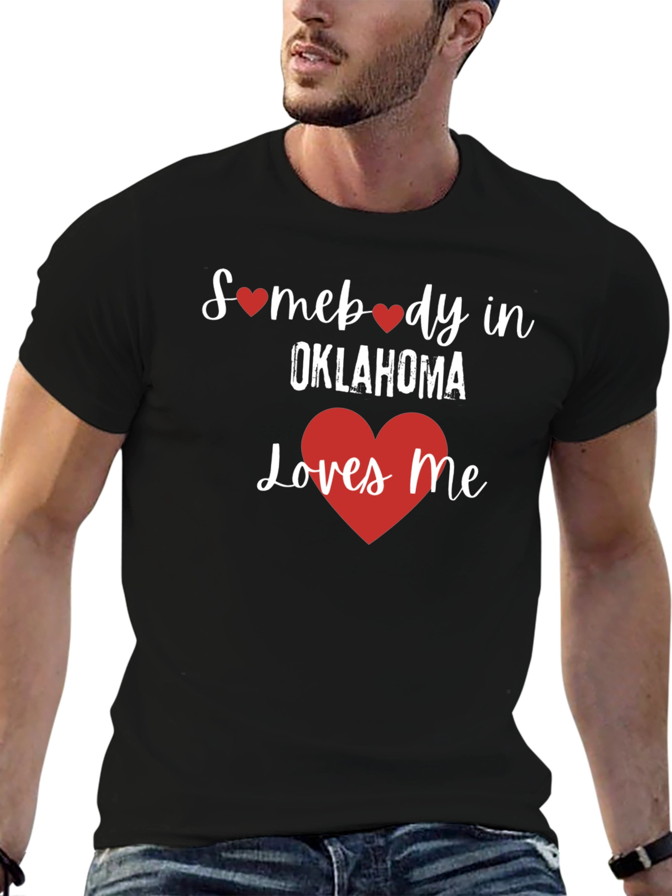 Oklahoma Loves Me Graphic T-Shirt
