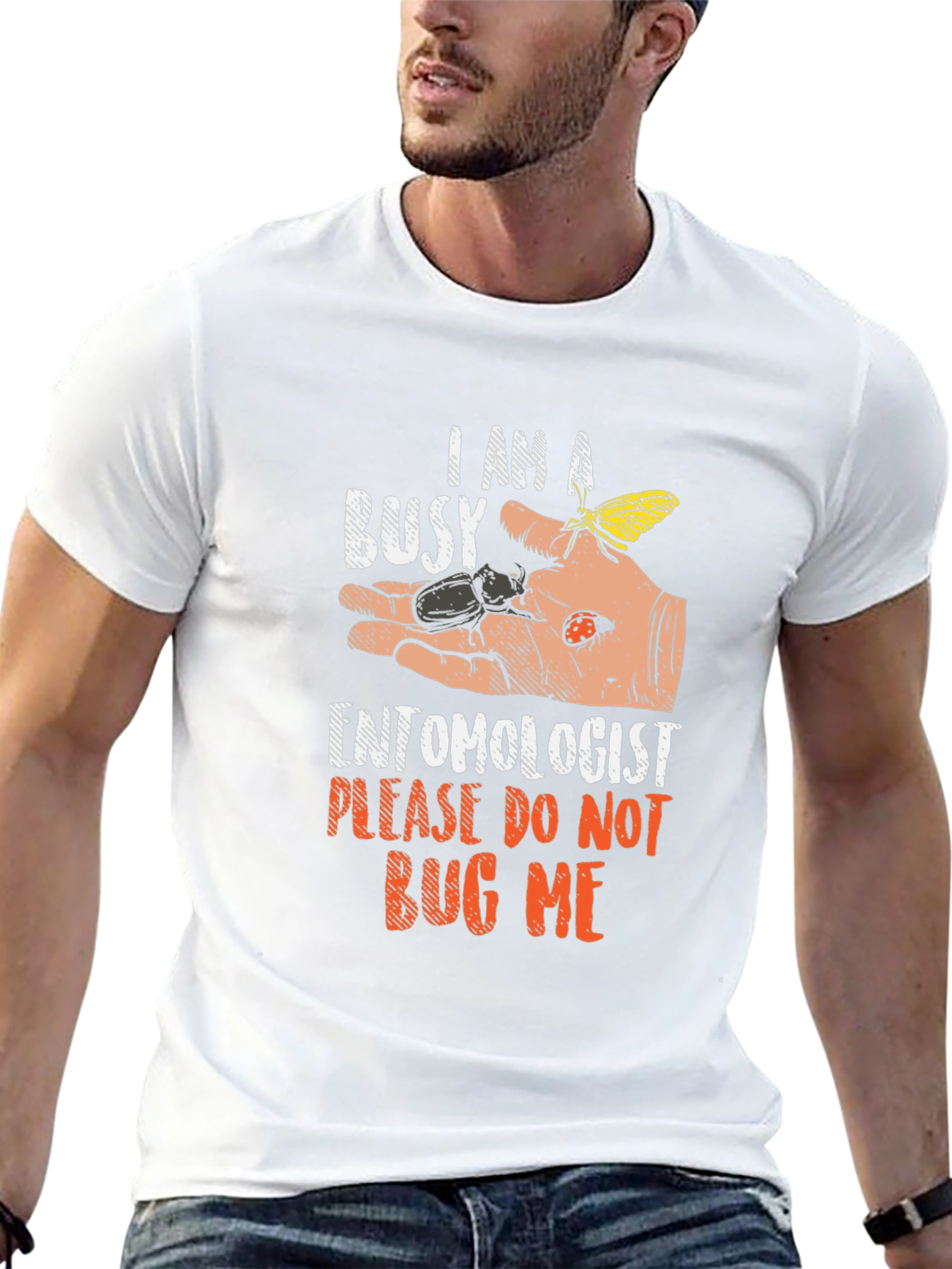 Busy Entomologist T-Shirt: Bug Lovers Apparel