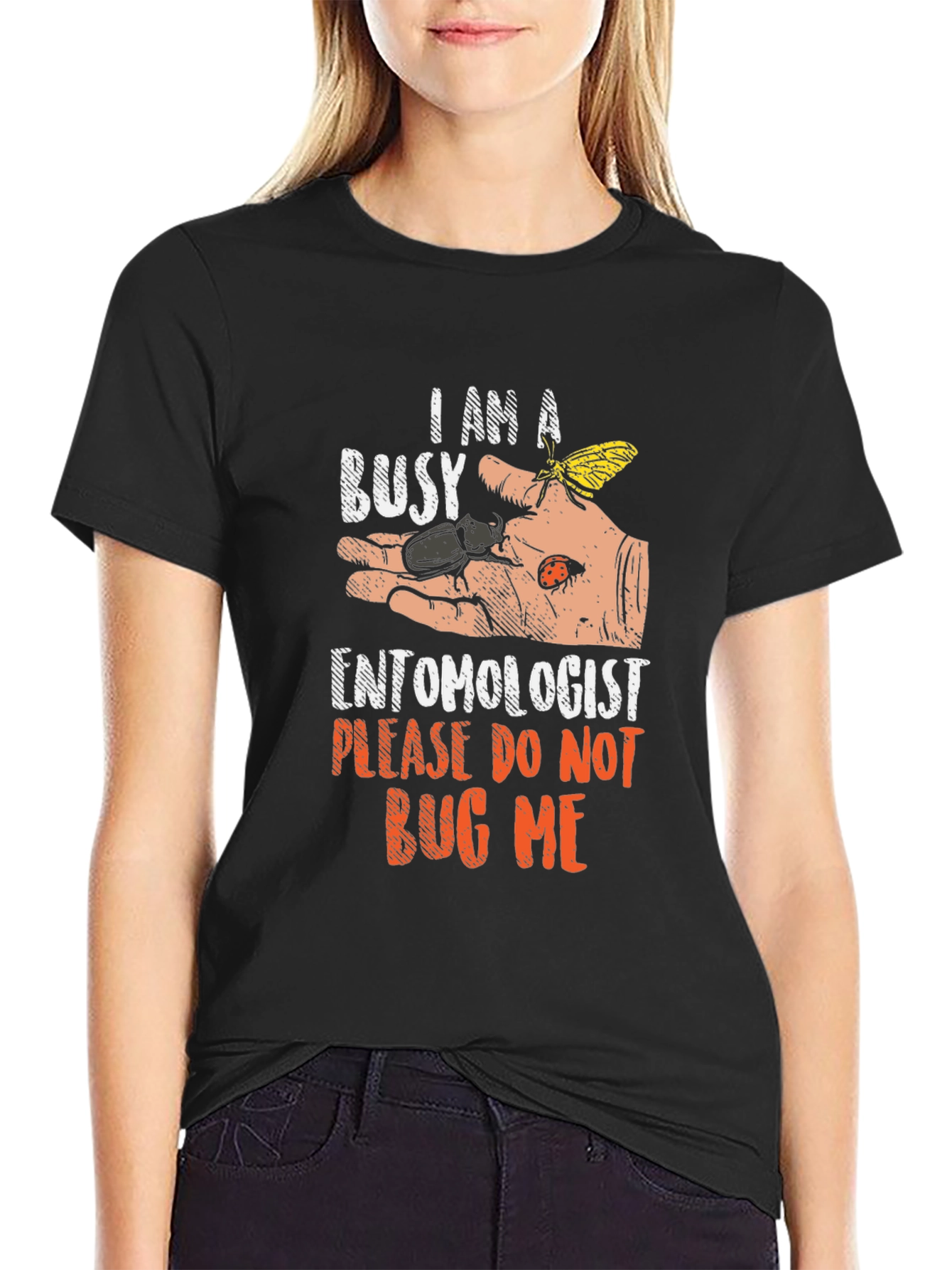 Busy Entomologist T-Shirt: Bug Lovers Apparel