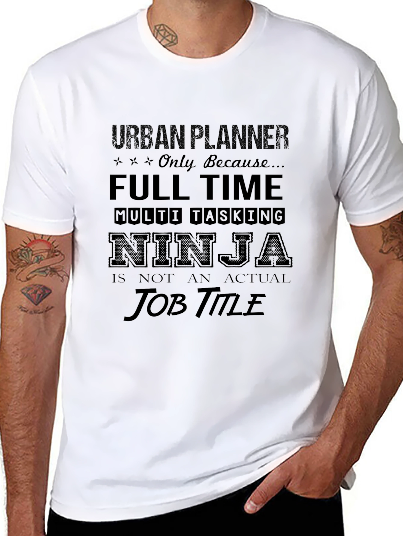 Urban Planner Ninja T-Shirt