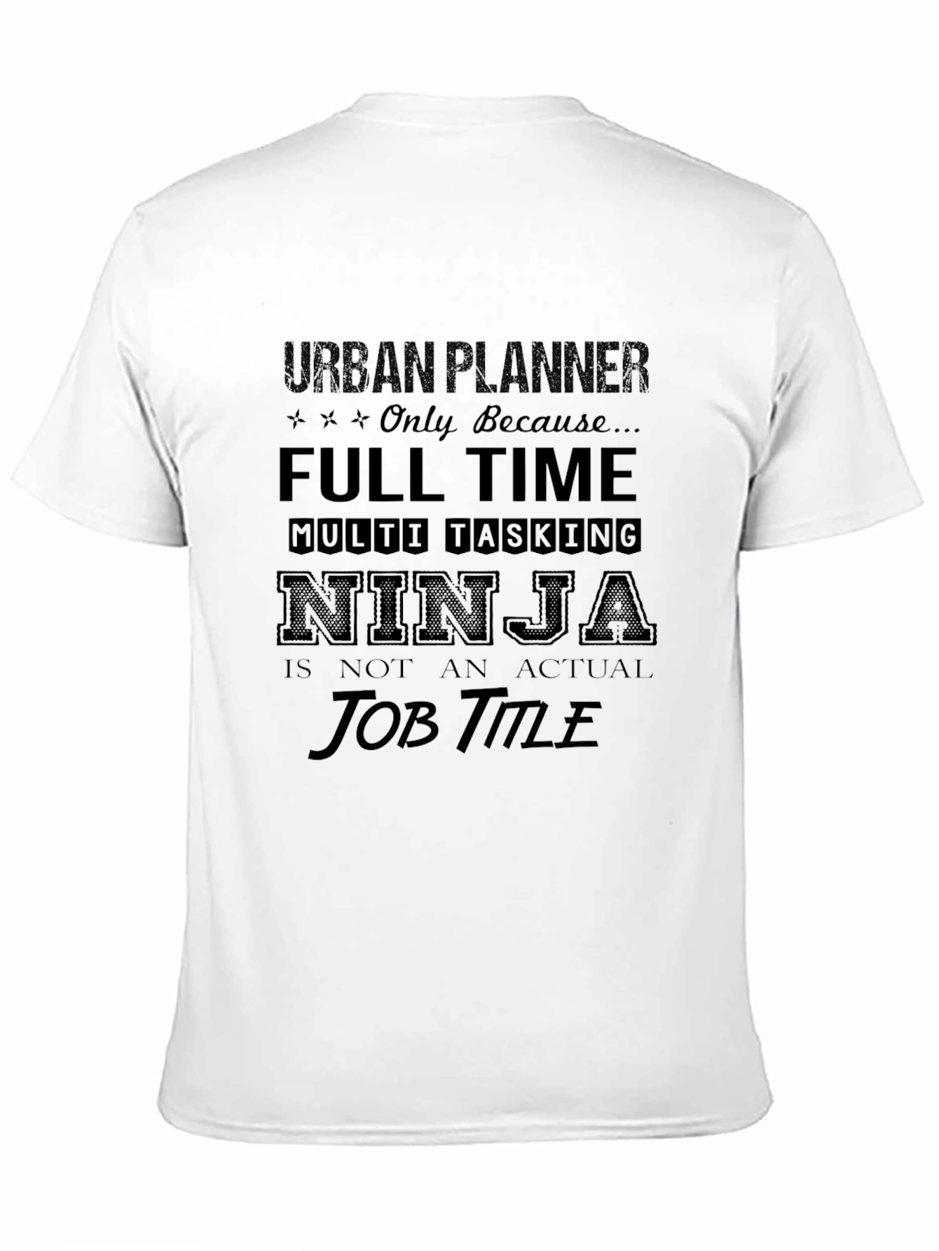 Urban Planner Ninja T-Shirt