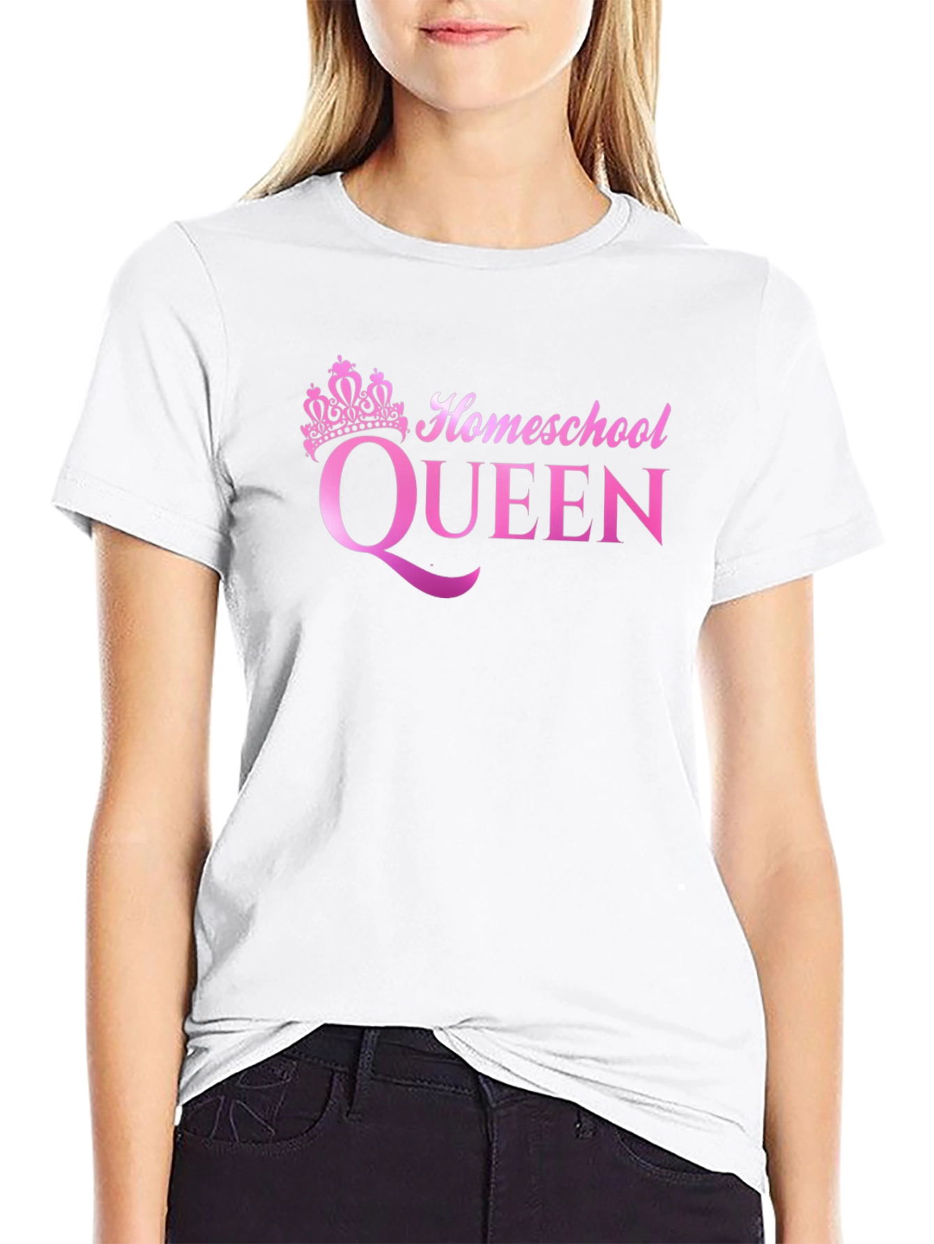 Homeschool Queen Graphic T-Shirt
