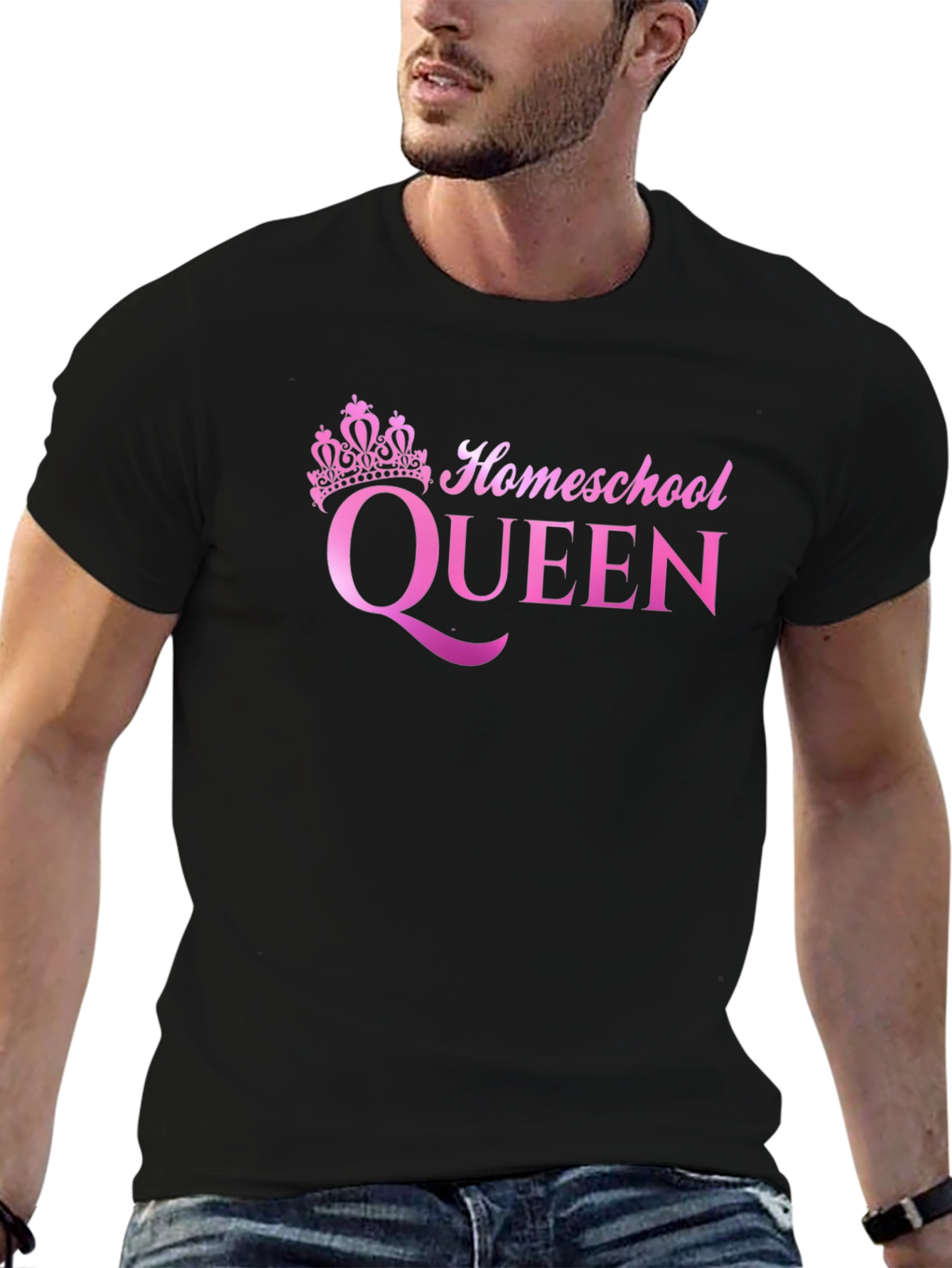 Homeschool Queen Graphic T-Shirt