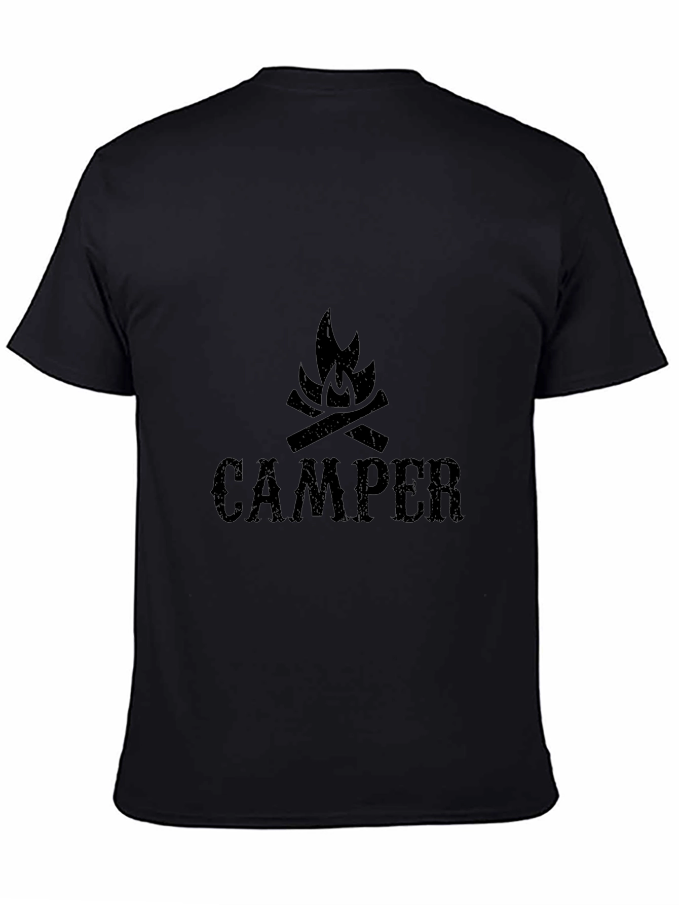 Camper Bonfire Graphic T-Shirt