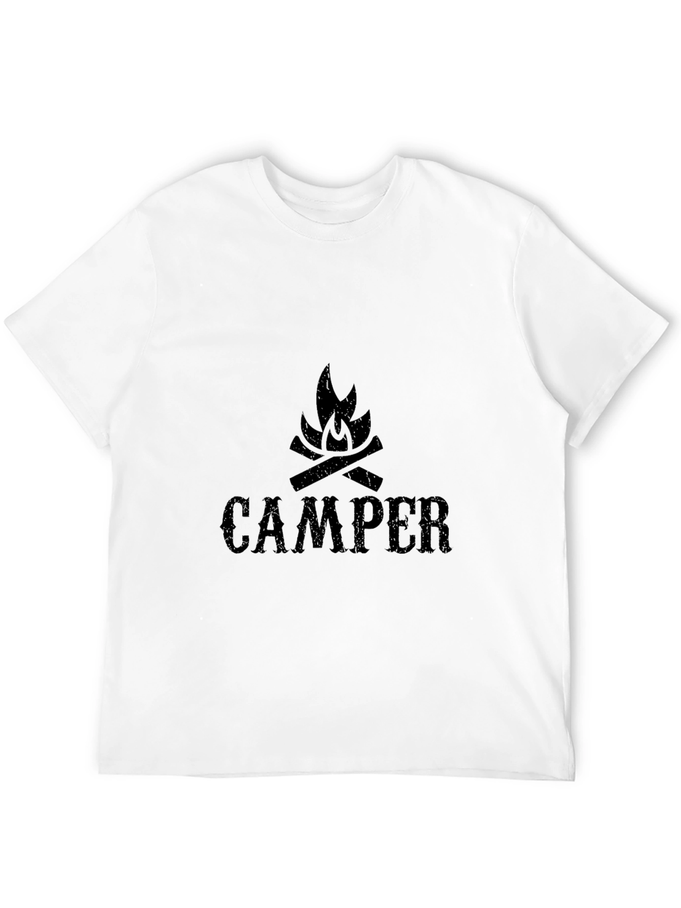 Camper Bonfire Graphic T-Shirt