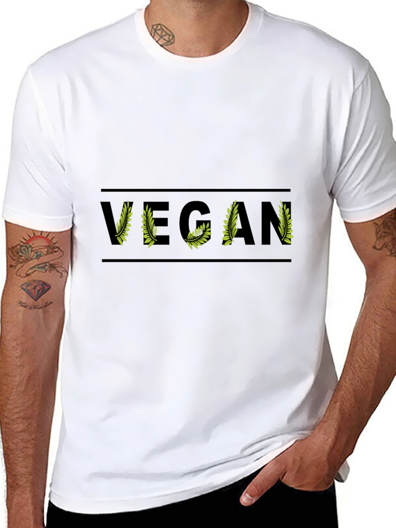 Vegan Leaf T-Shirt