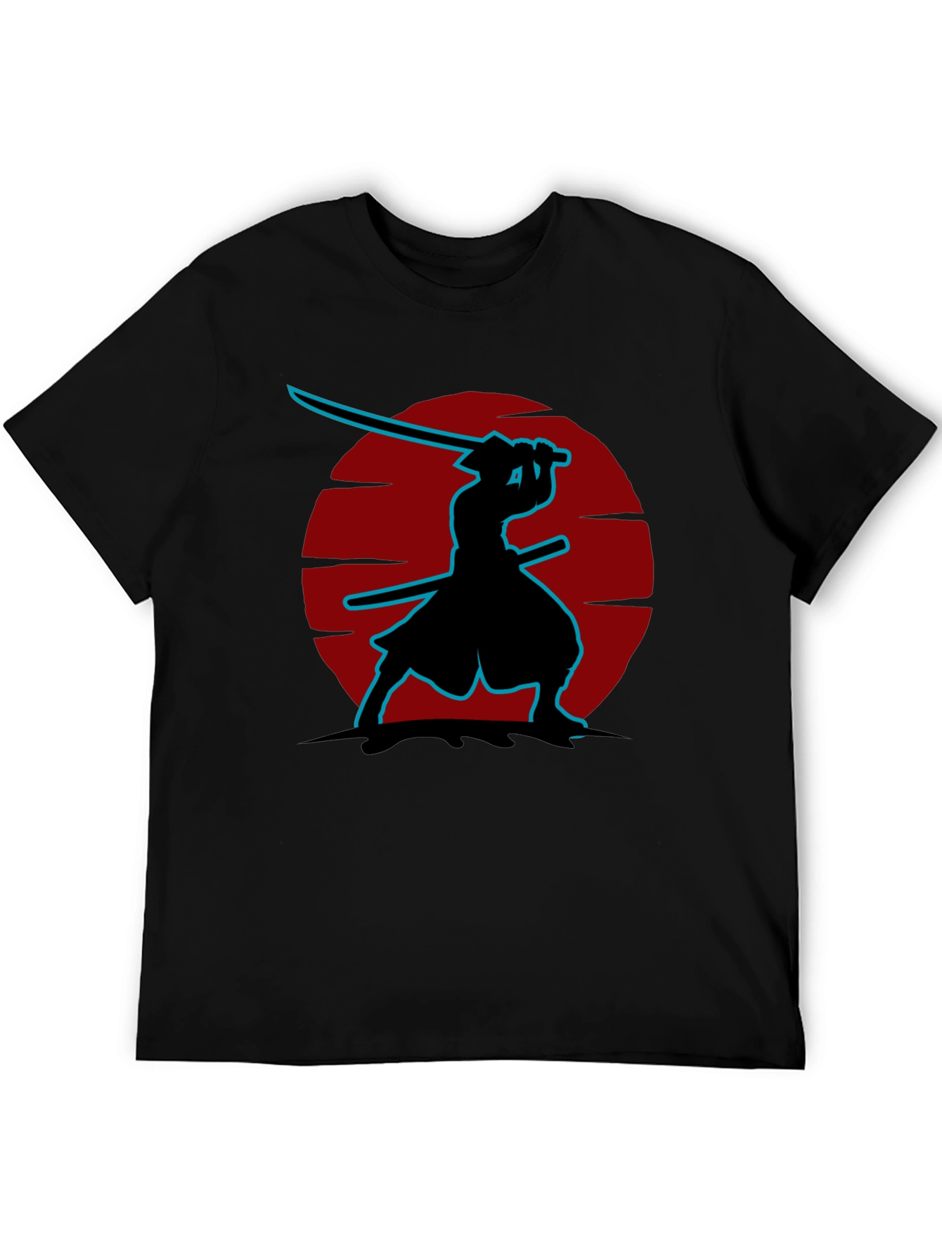 Samurai Graphic Tee - Japanese Warrior T-Shirt