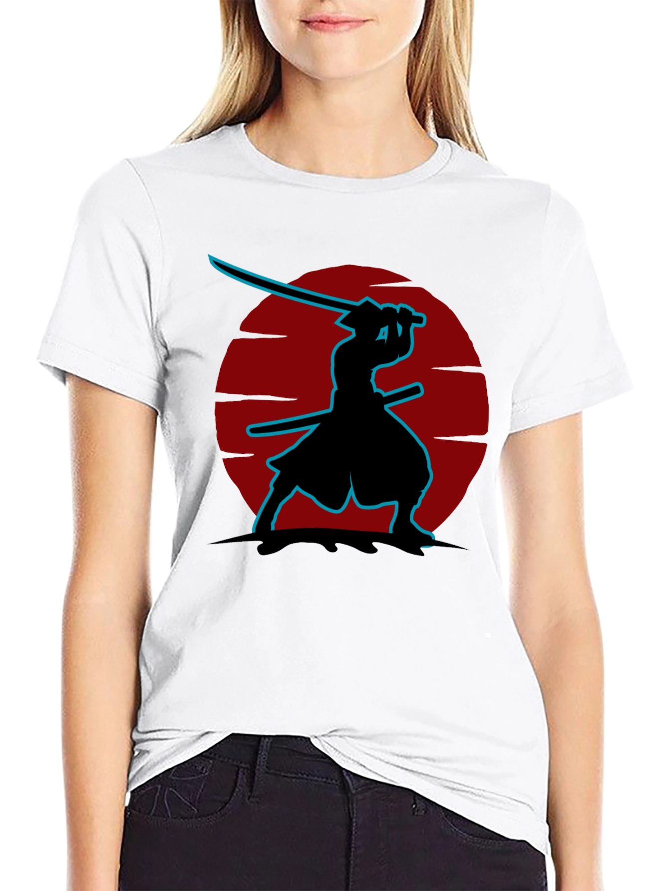 Samurai Graphic Tee - Japanese Warrior T-Shirt