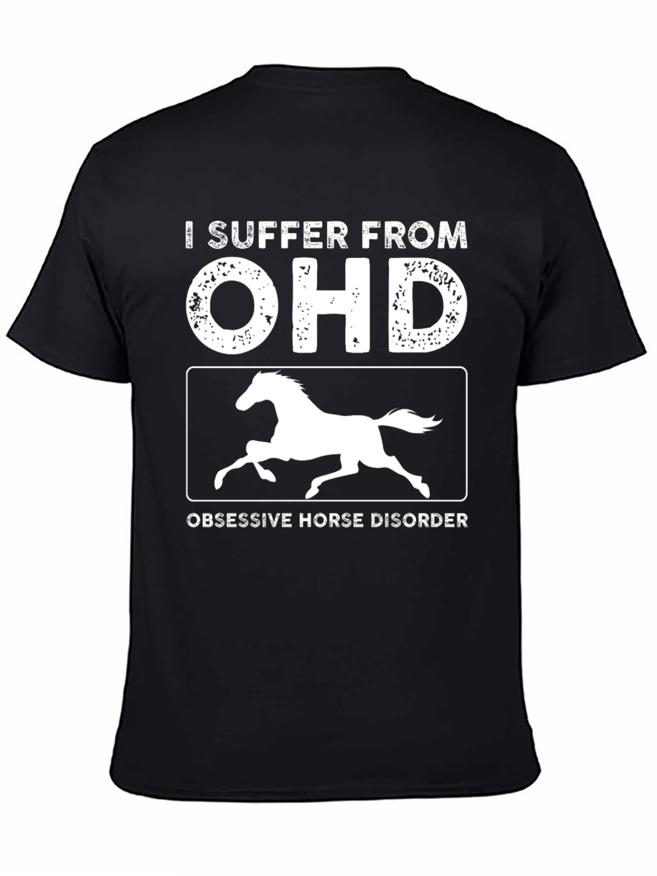 Obsessive Horse Disorder Novelty T-Shirt