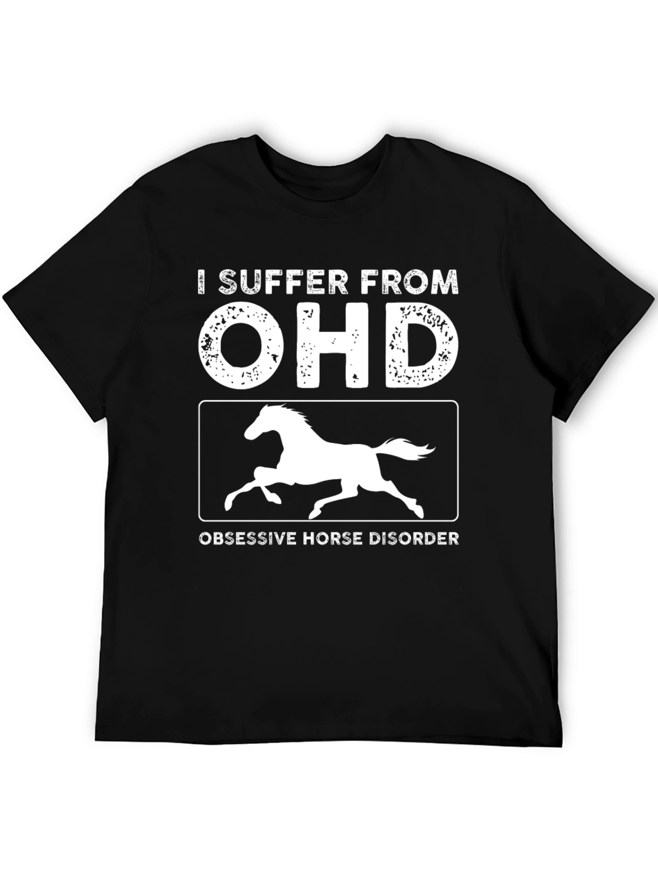 Obsessive Horse Disorder Novelty T-Shirt