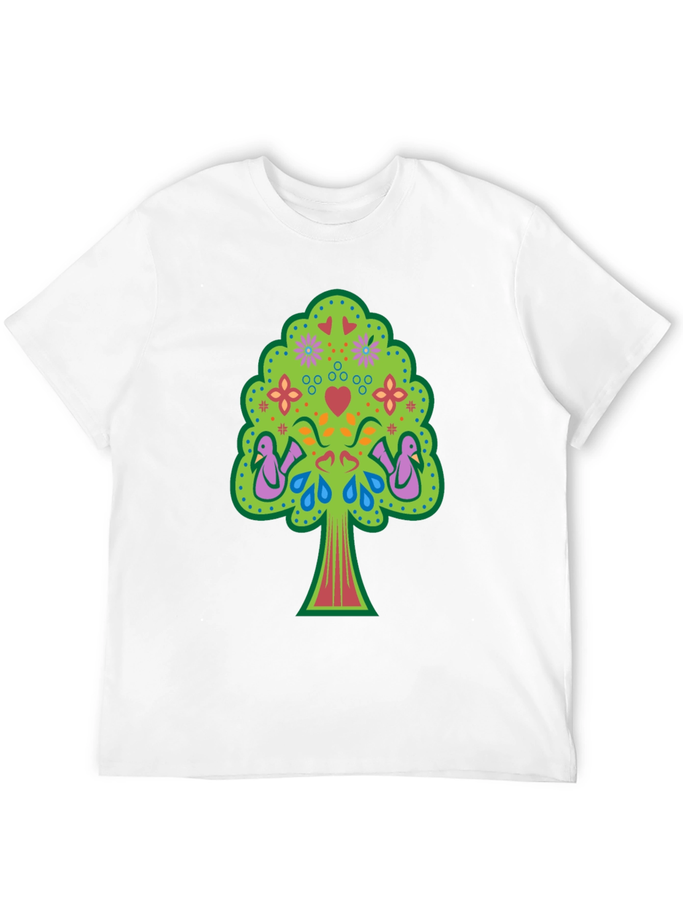 Whimsical Tree of Life Graphic Tee