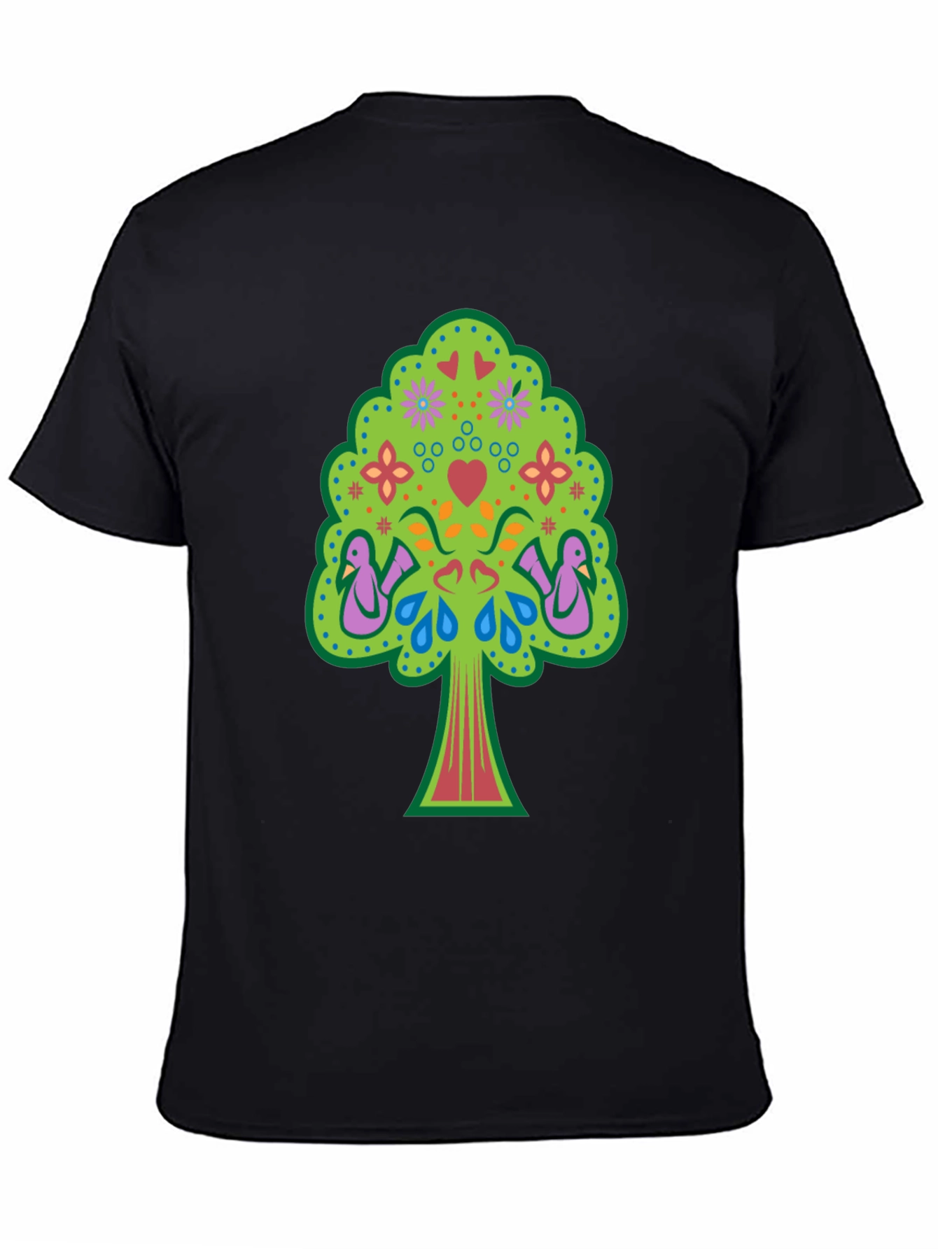 Whimsical Tree of Life Graphic Tee