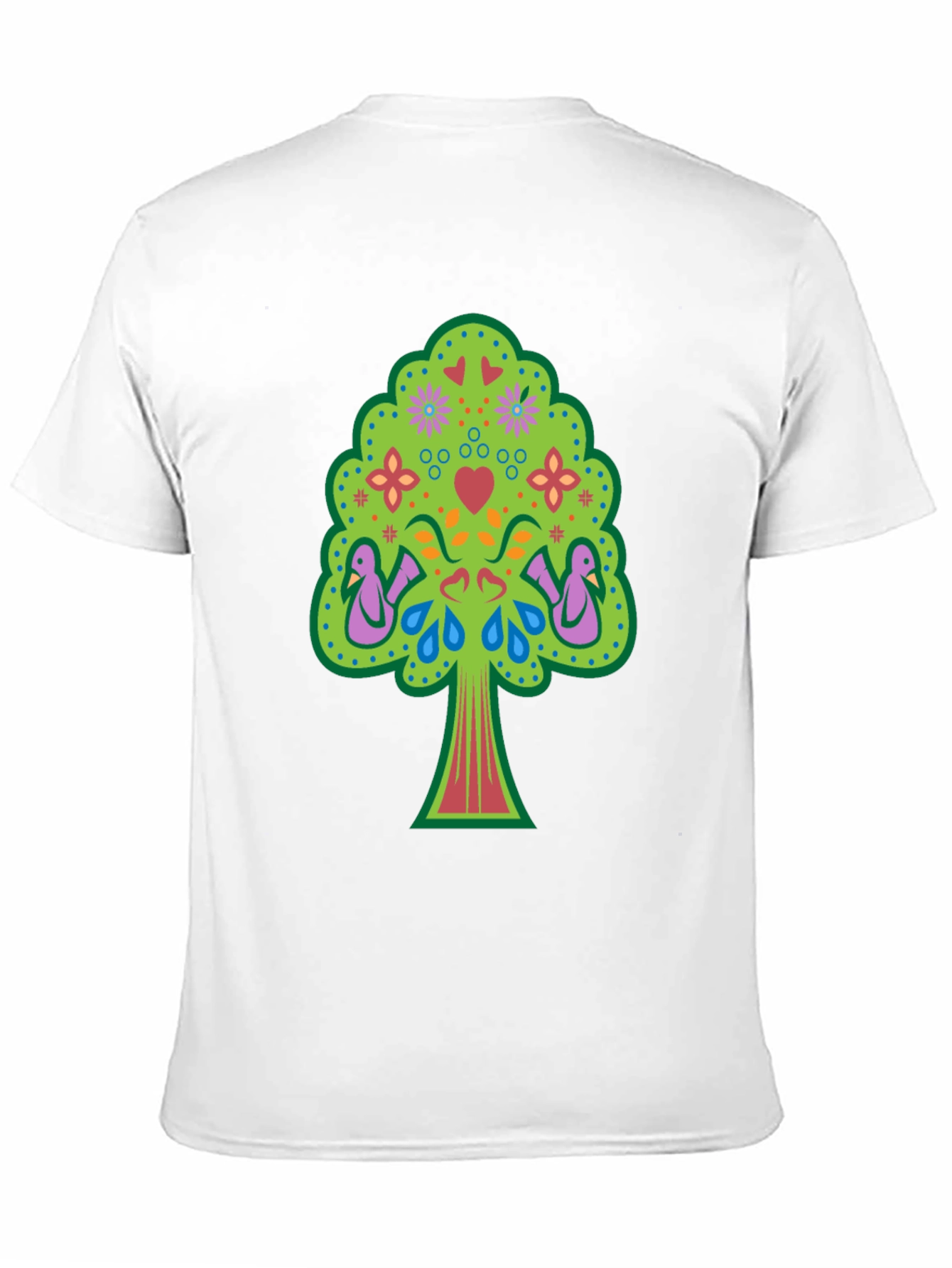Whimsical Tree of Life Graphic Tee