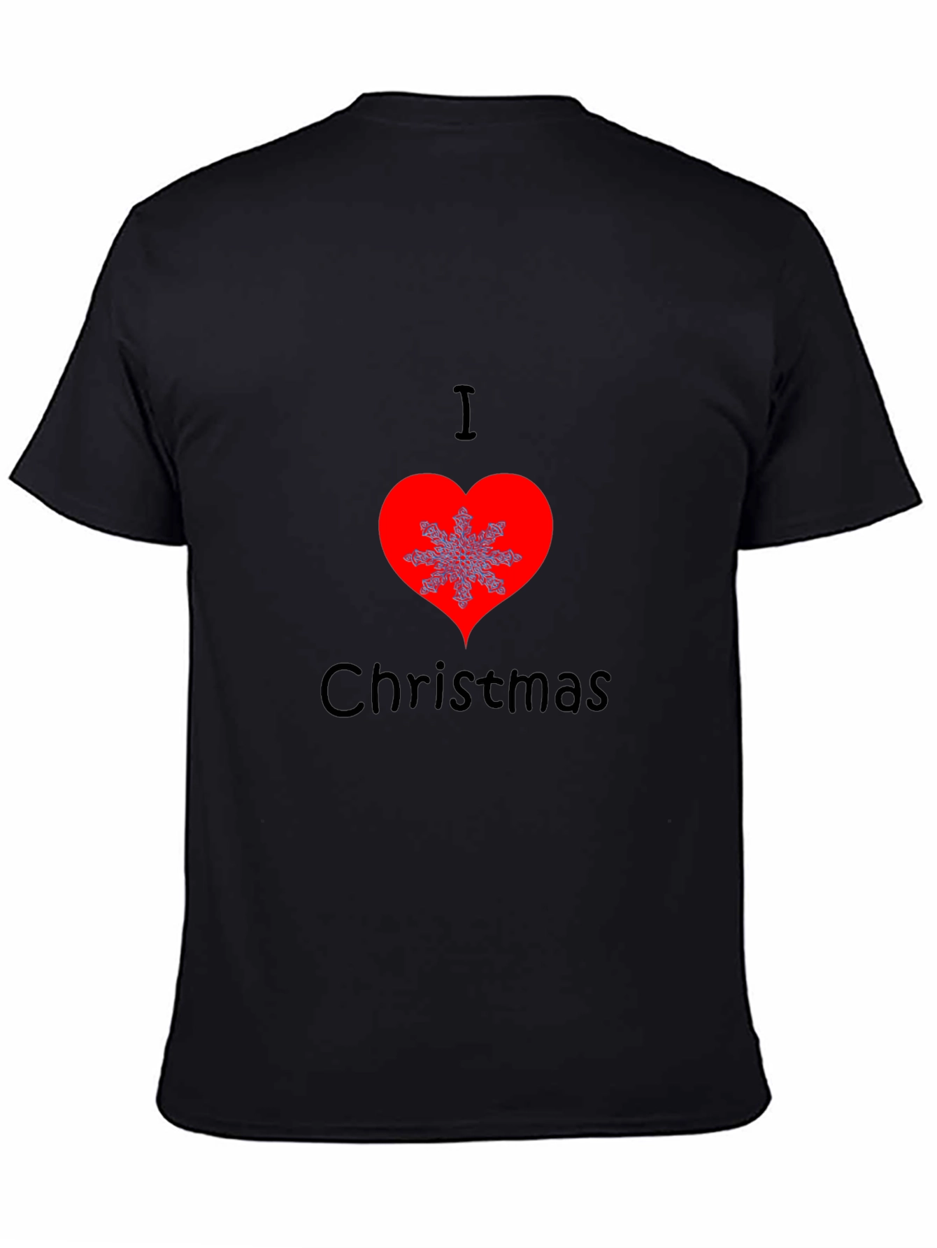I Love Christmas T-Shirt Holiday Graphic Tee