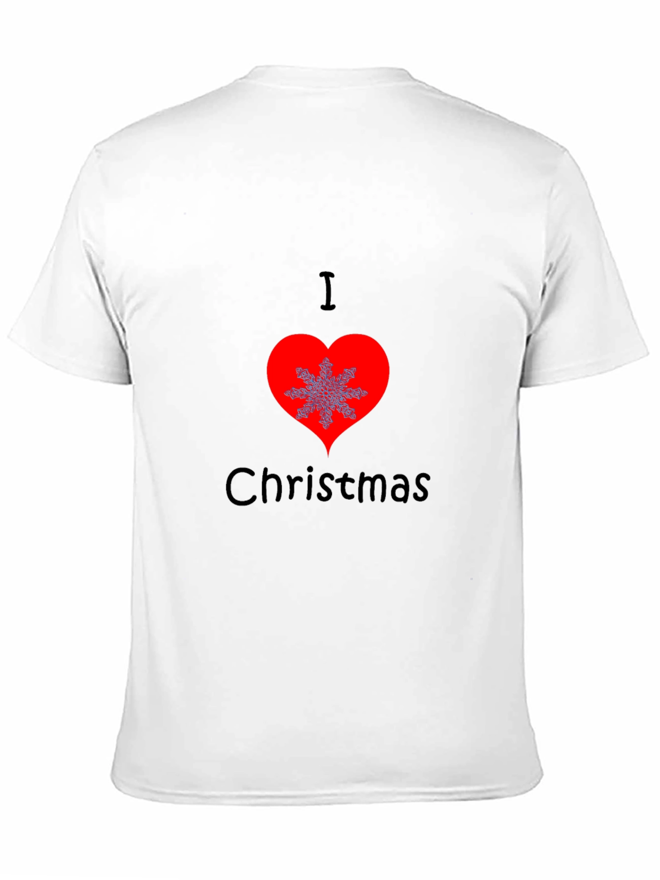 I Love Christmas T-Shirt Holiday Graphic Tee