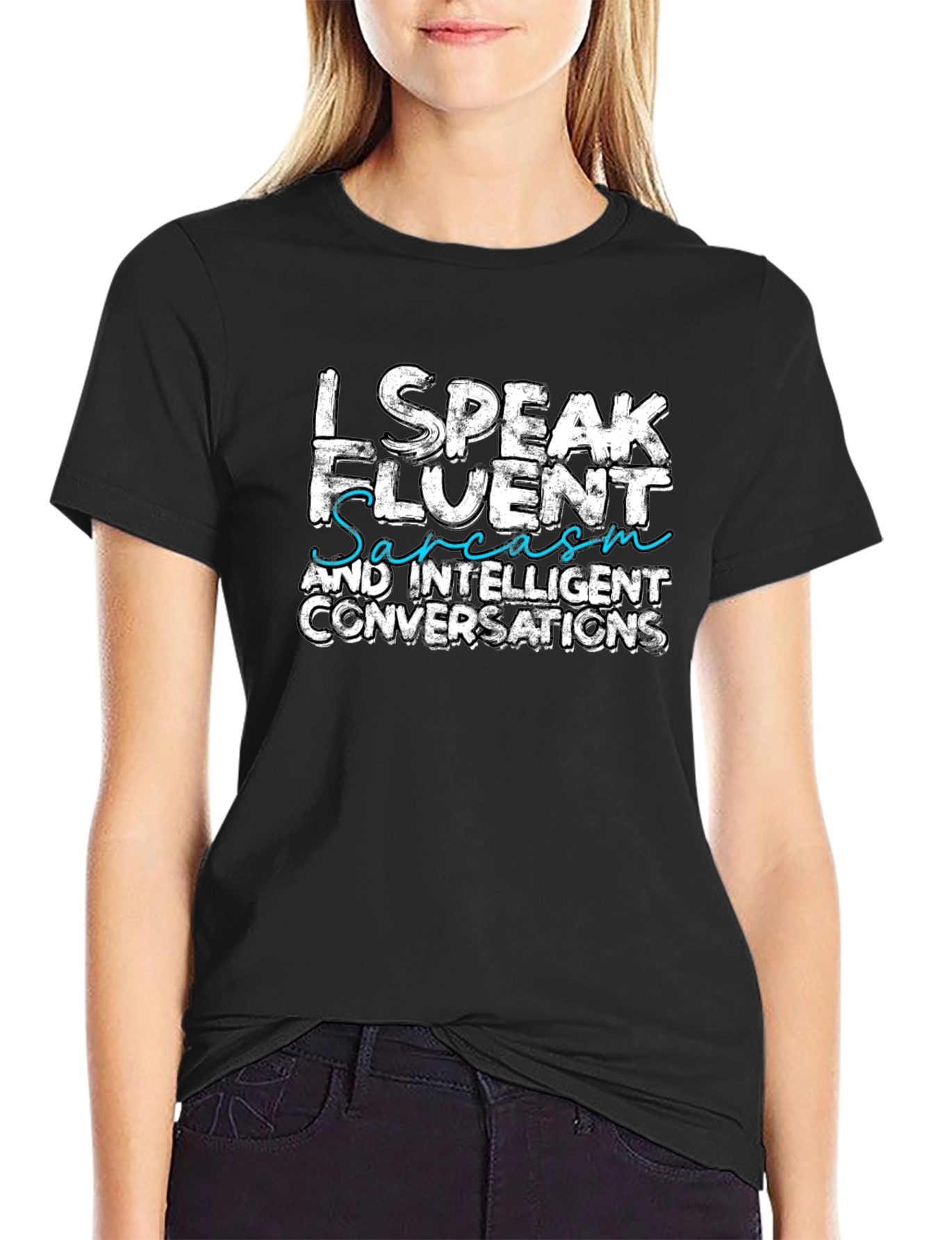 Fluent Sarcasm Graphic Tee - Funny Statement T-Shirt